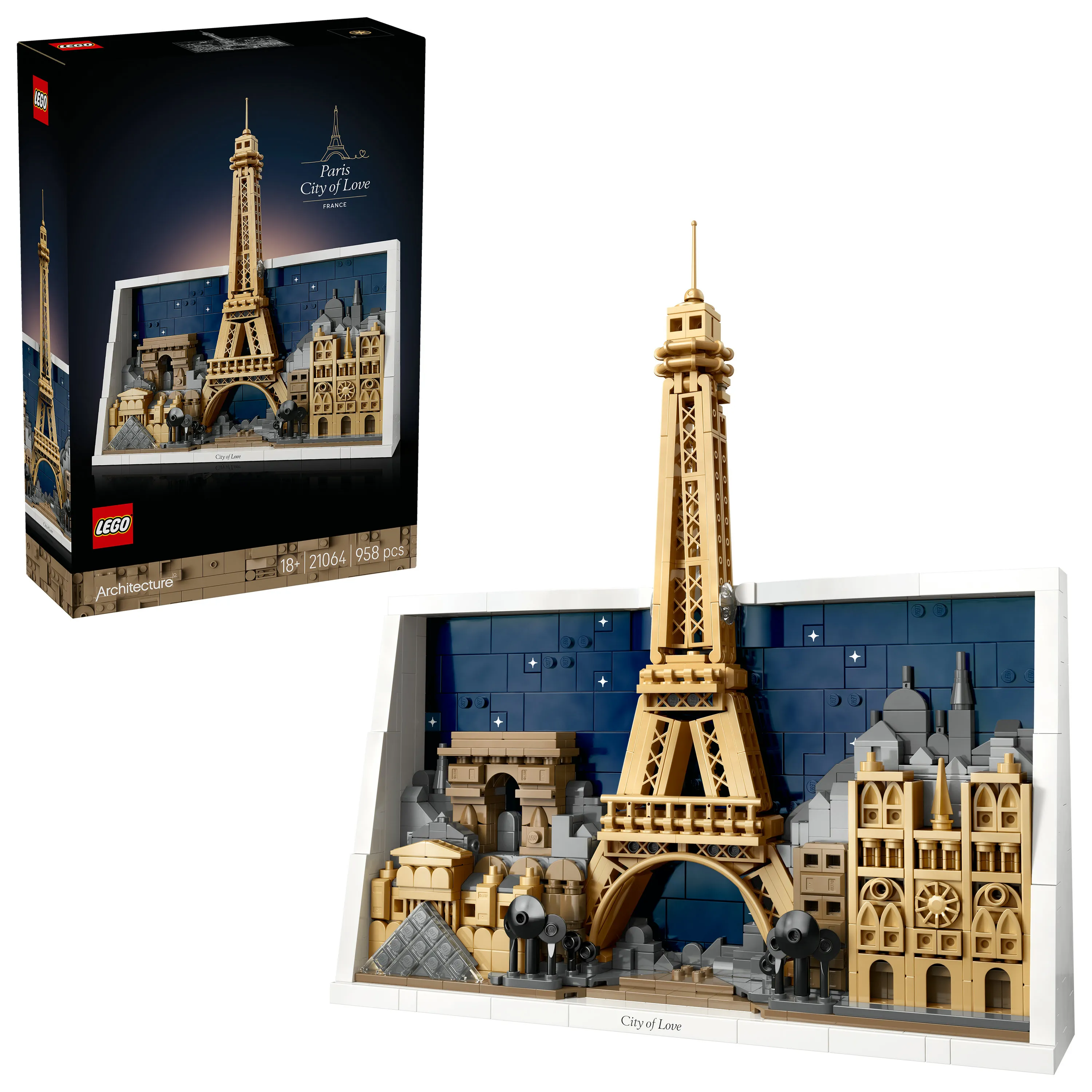 LEGO Architecture Pariisi &ndash; Rakkauden kaupunki 21064
