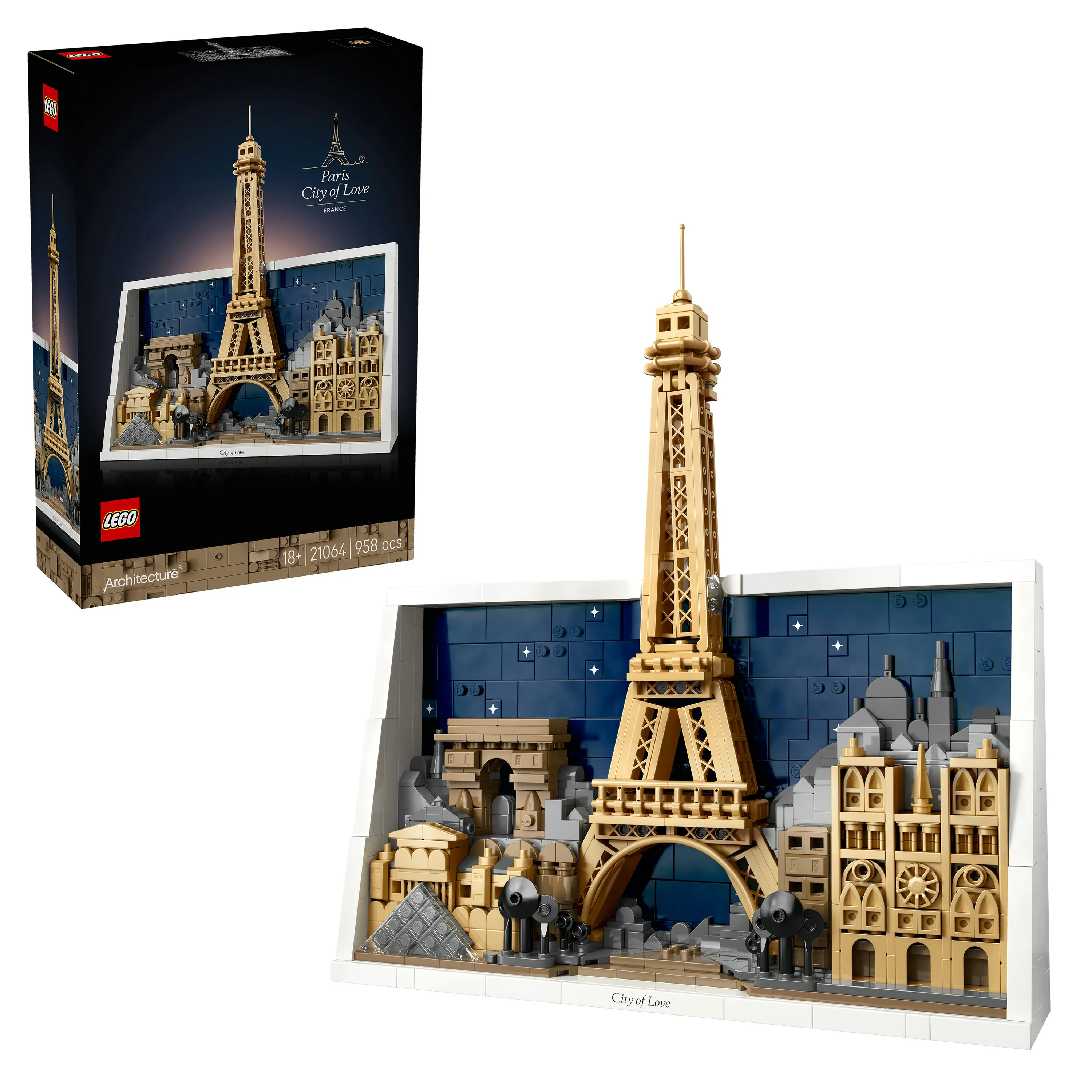 LEGO Architecture Pariisi &ndash; Rakkauden kaupunki 21064