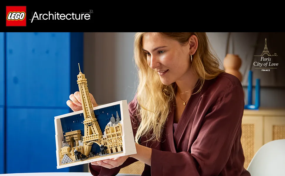 LEGO Architecture Pariisi &ndash; Rakkauden kaupunki 21064