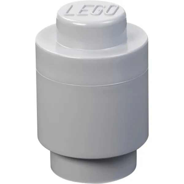 Room Copenhagen LEGO Storage Brick 1 round grey 40301740