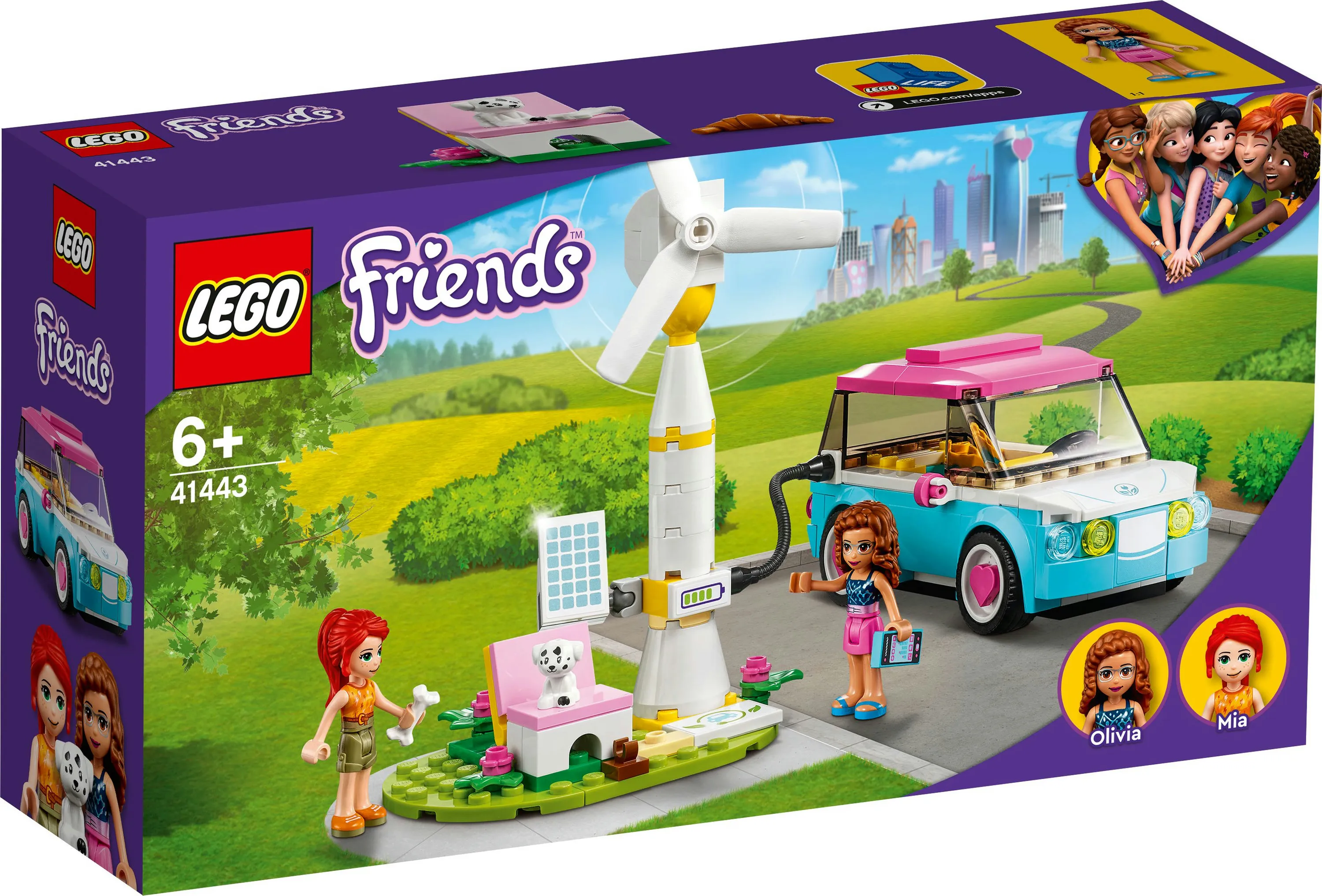 Lego Friends Olivia's electric car 41443