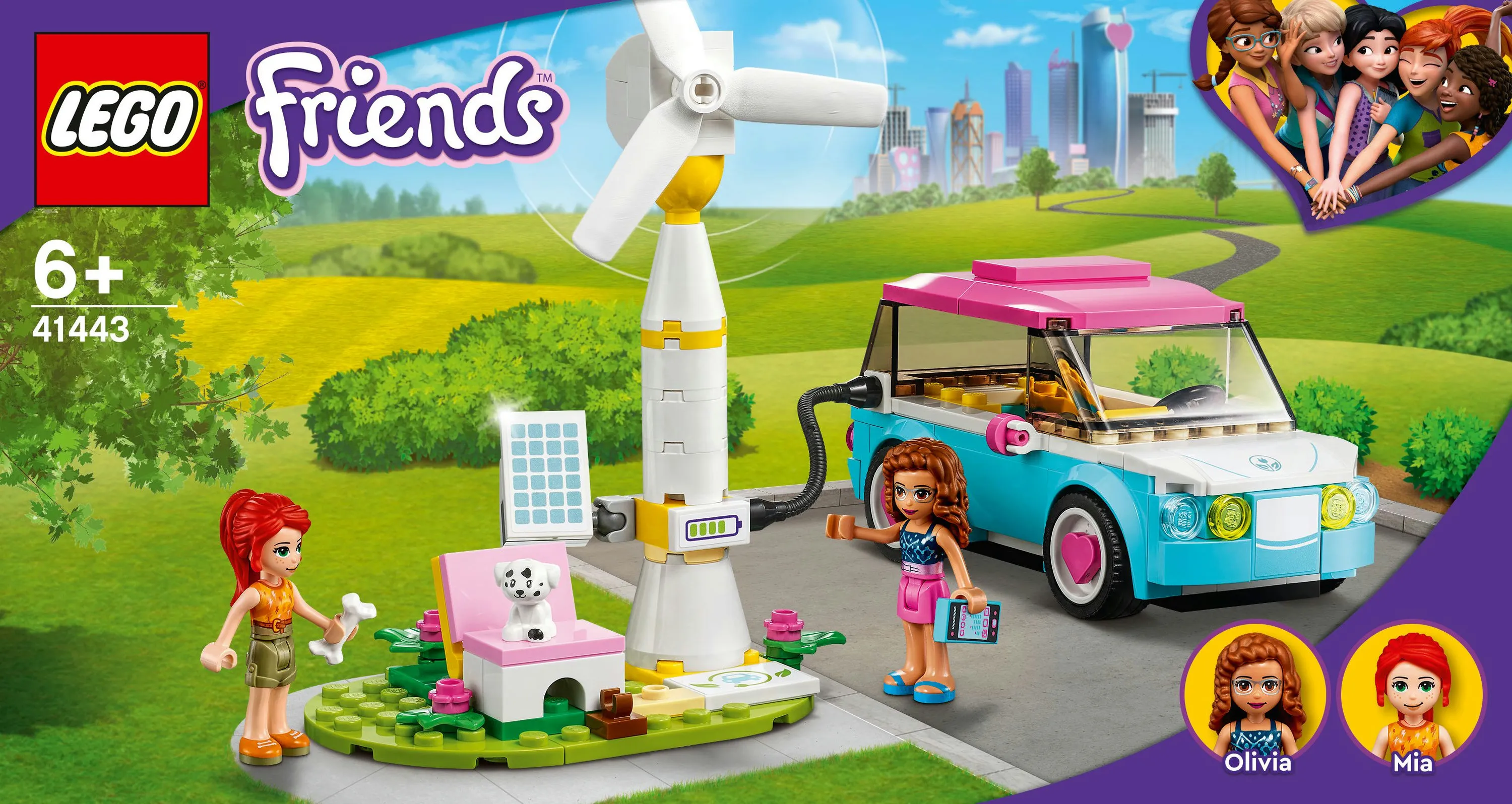 Lego Friends Olivia's electric car 41443
