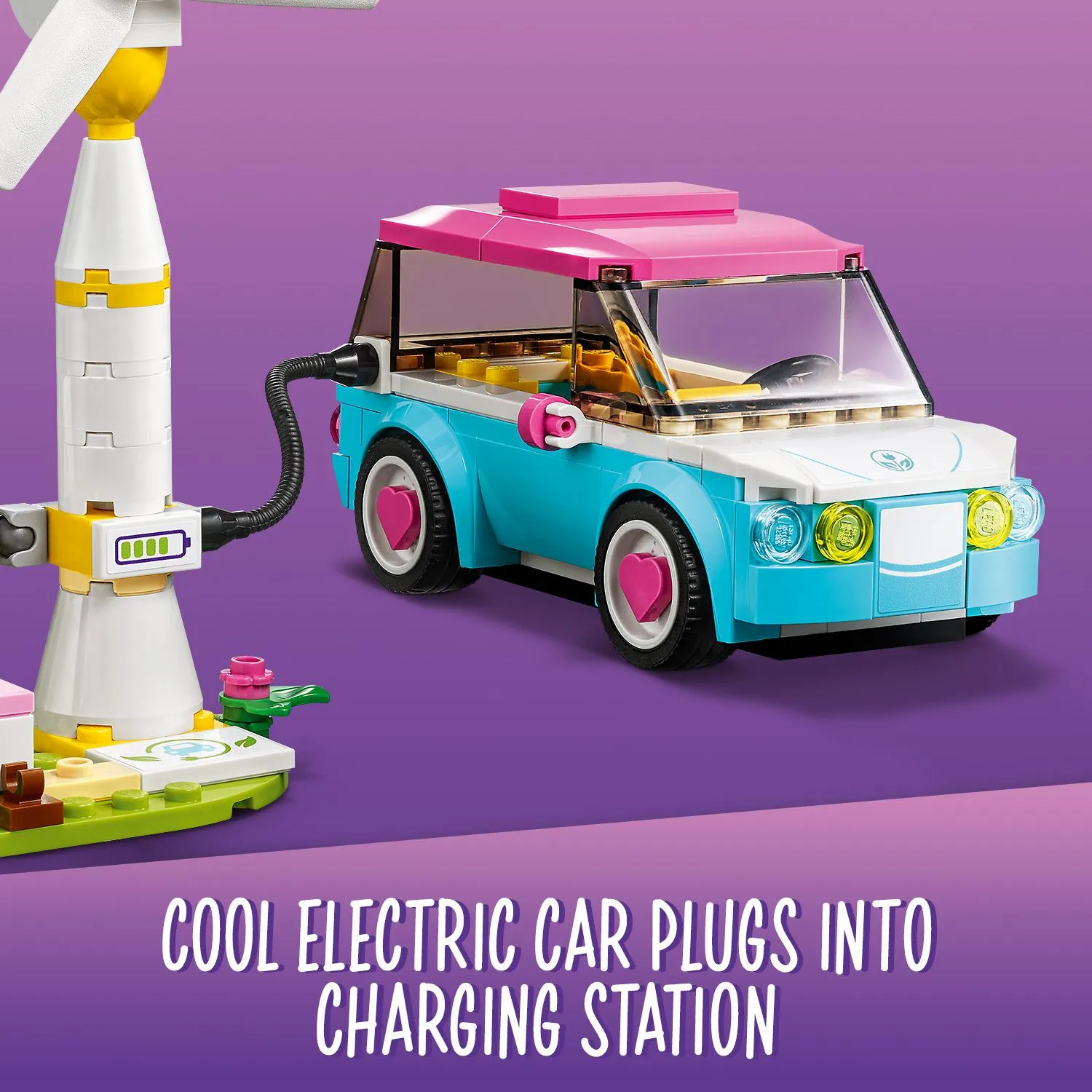 Lego Friends Olivia's electric car 41443