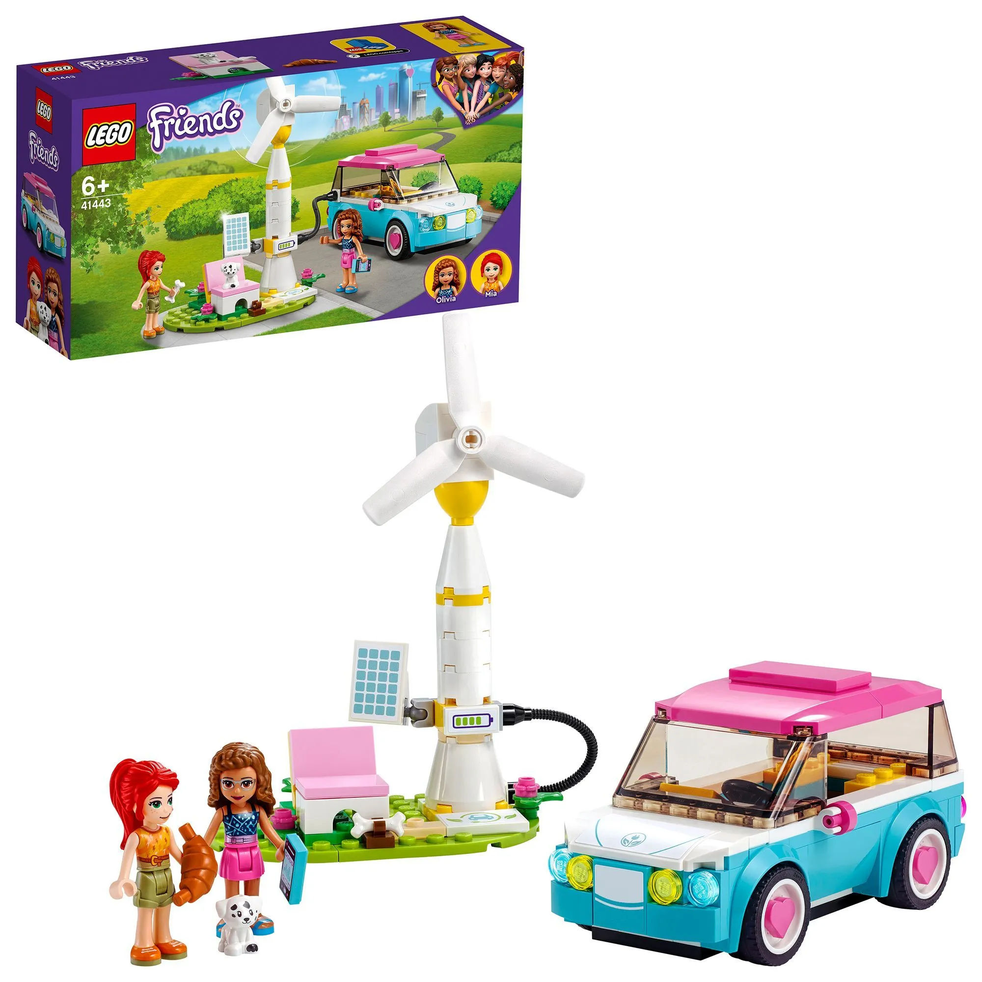 Lego Friends Olivia's electric car 41443