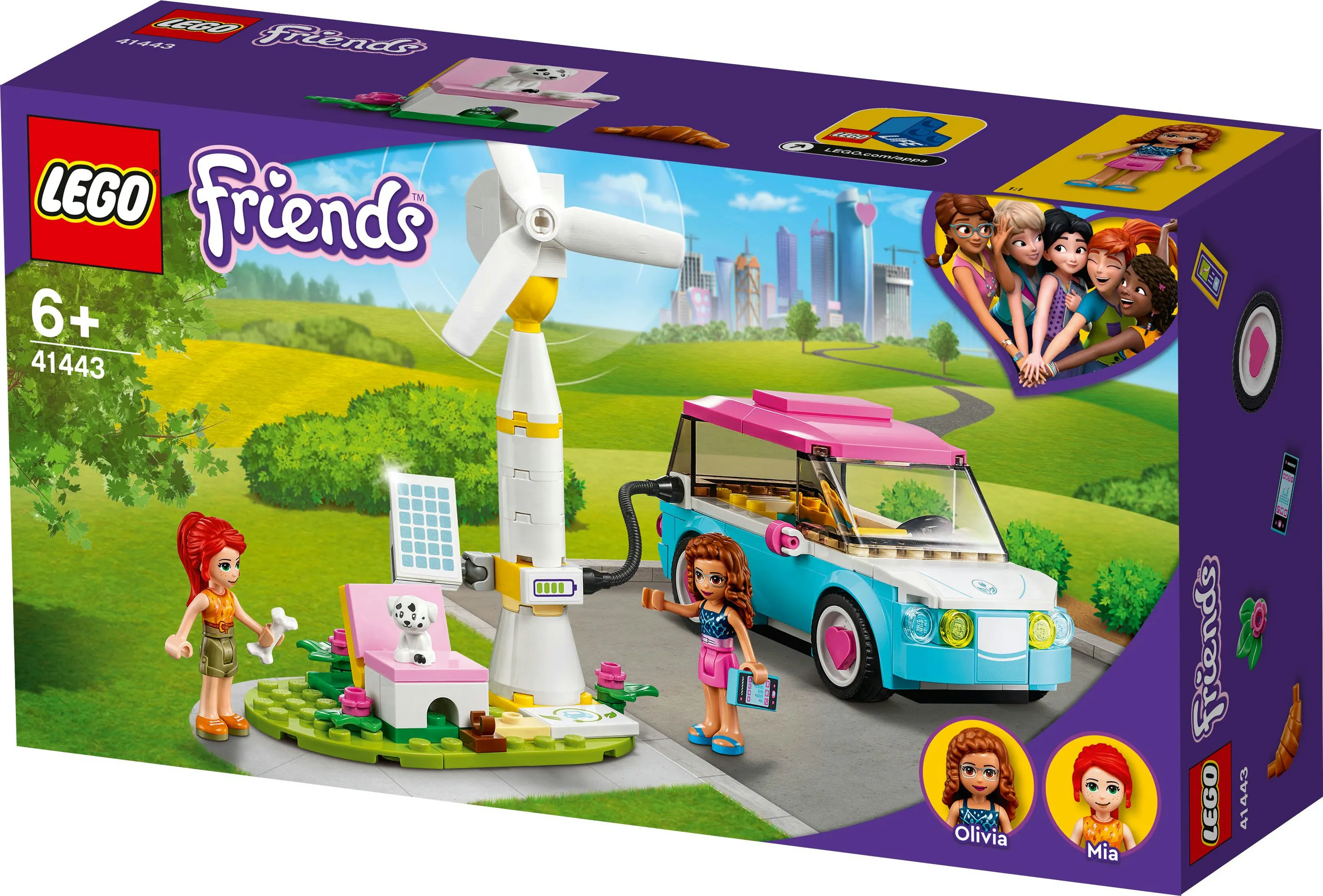 Lego Friends Olivia's electric car 41443