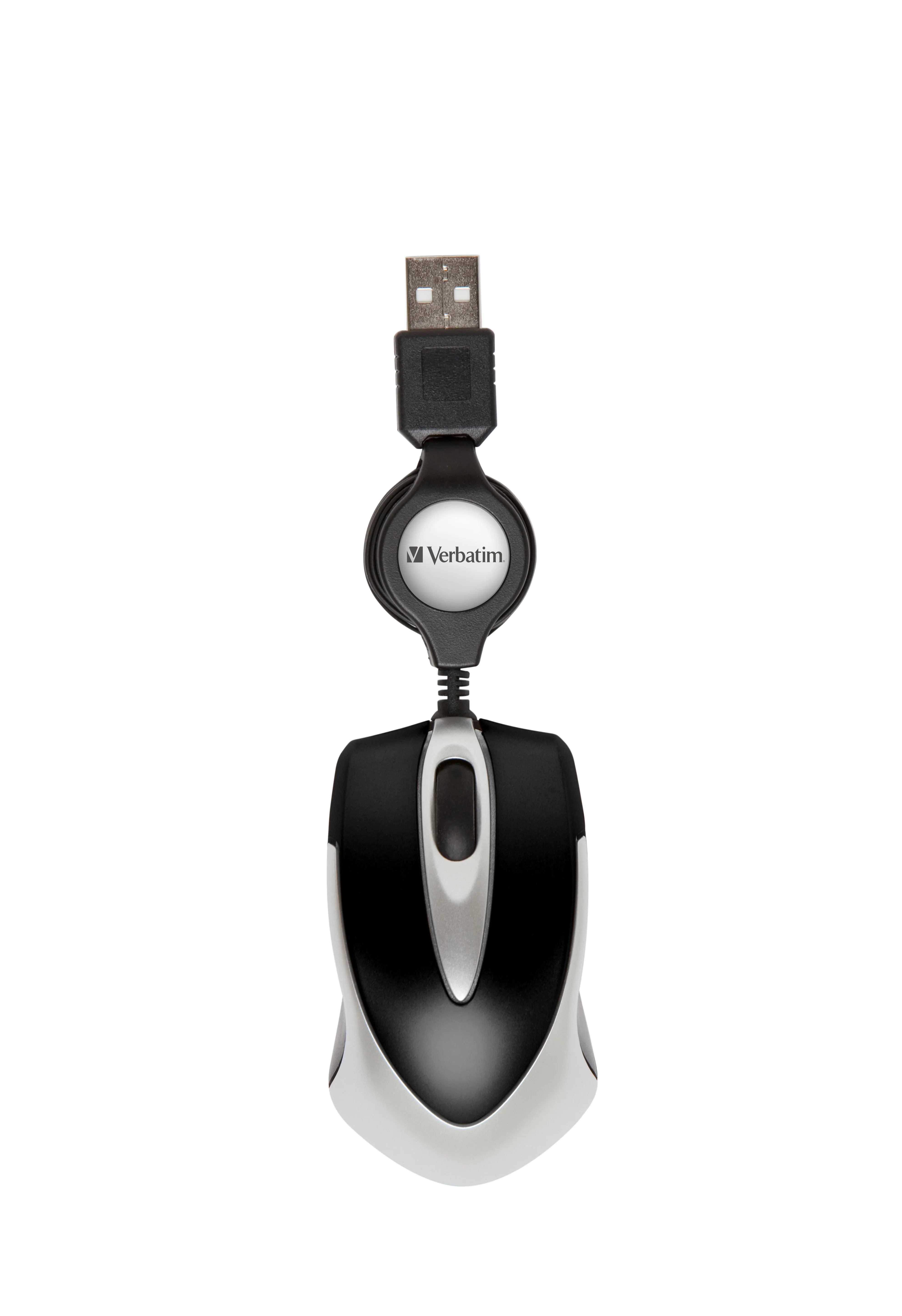 Verbatim Go Mini Wired Mouse, Black
