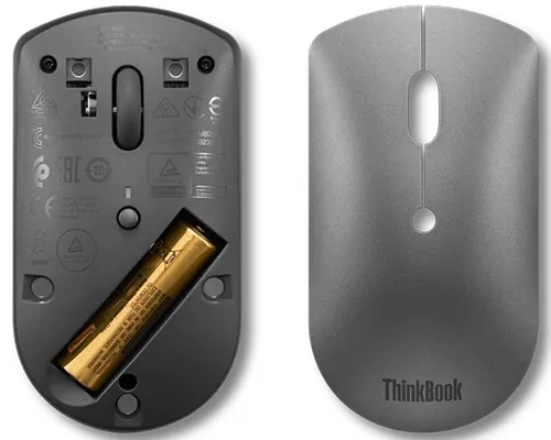 Lenovo ThinkBook Silent -langaton hiiri, Harmaa