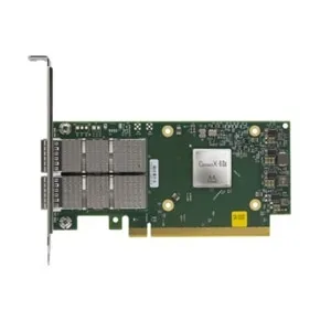 Mellanox ConnectX-6 DX Dual Port 100GbE QFSFP56 Network Adapter, Low Profile Customer Kit