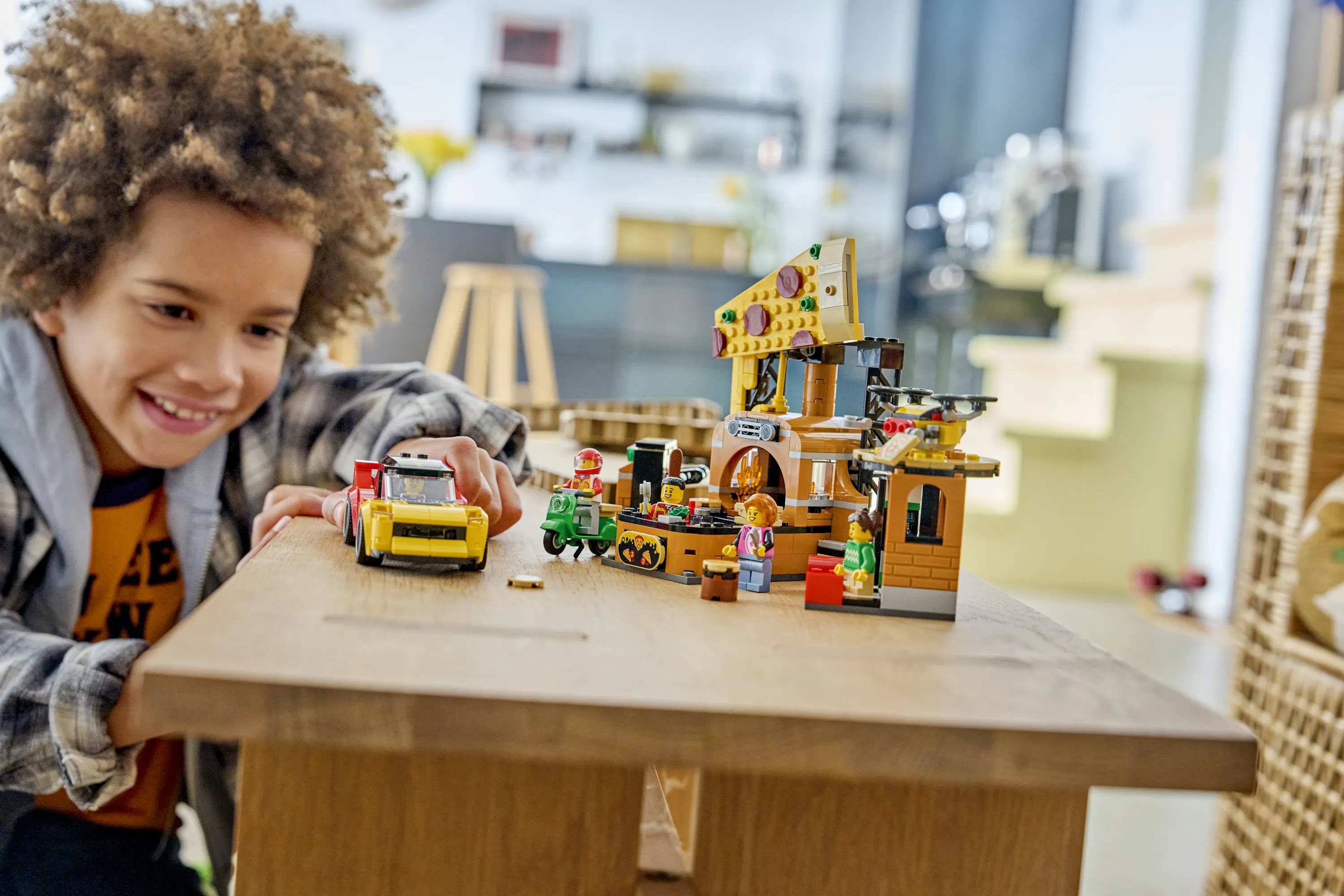 LEGO City Pizza Delivery with Vehicles 60496
