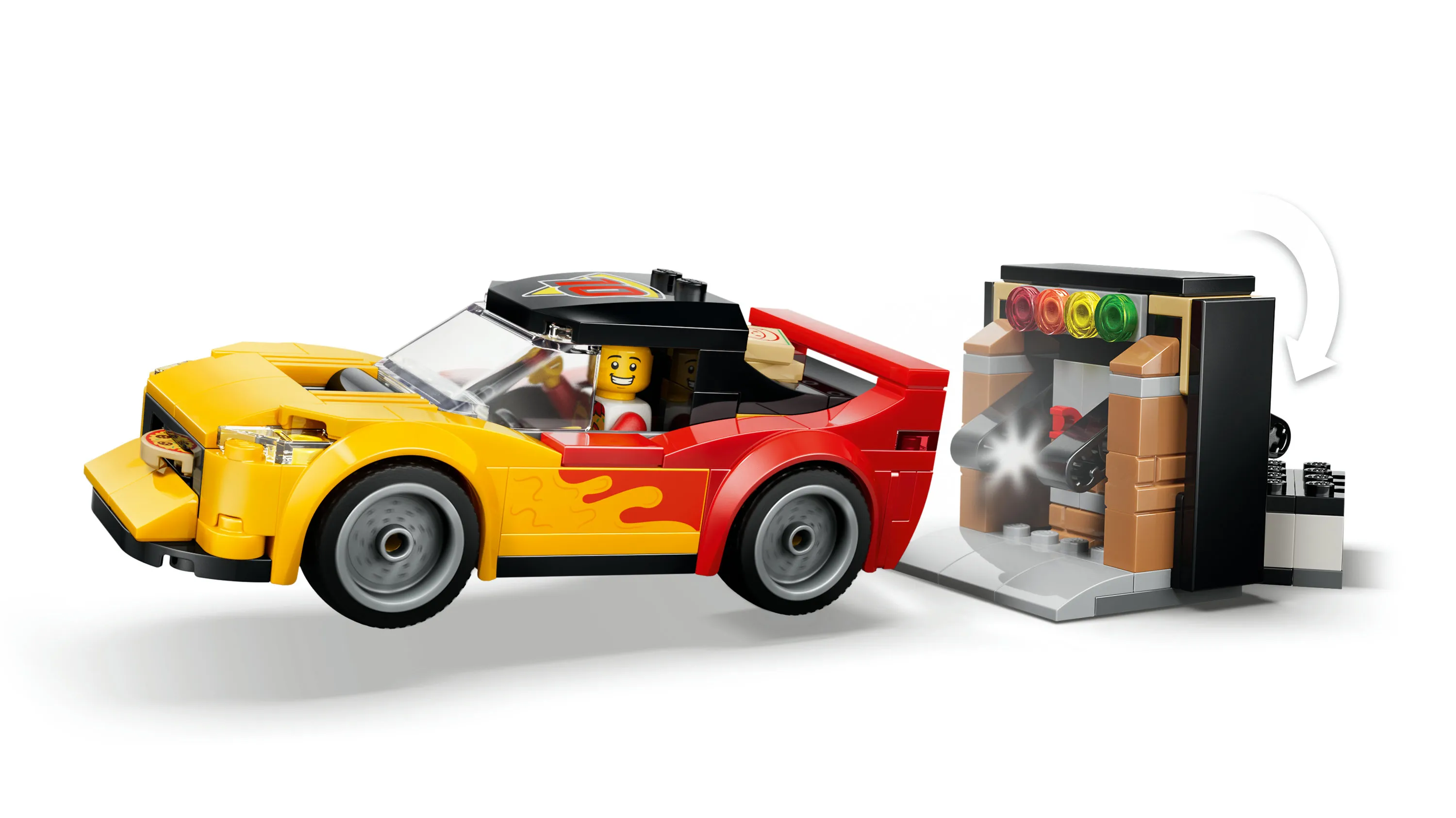 LEGO City Pizza Delivery with Vehicles 60496