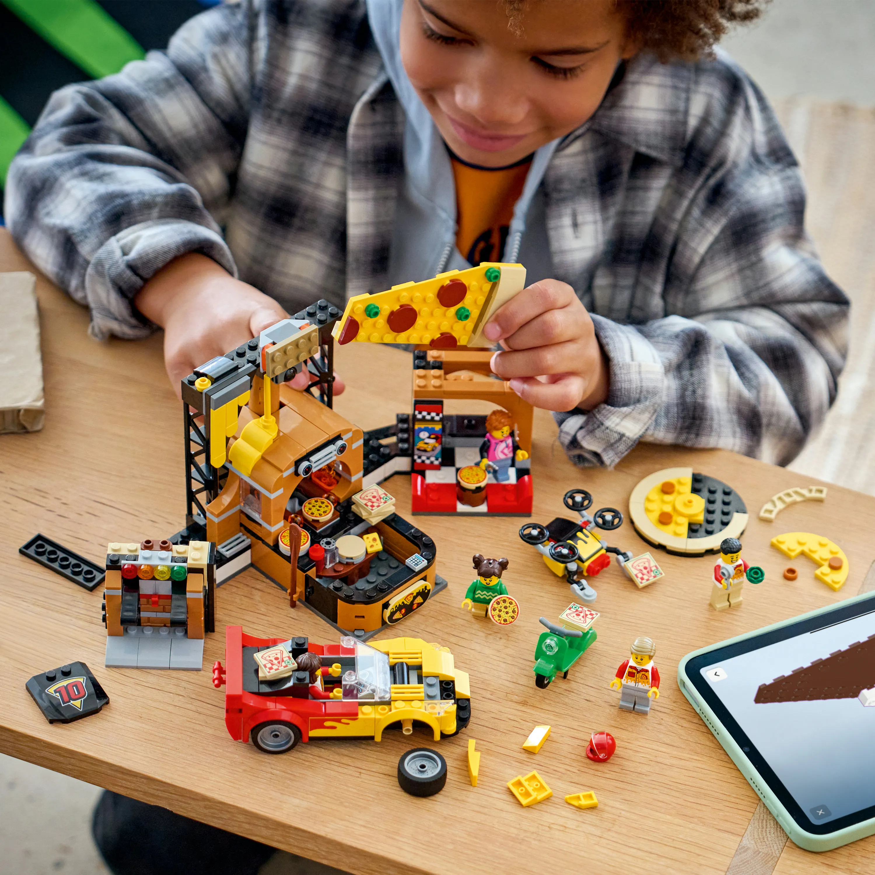 LEGO City Pizza Delivery with Vehicles 60496