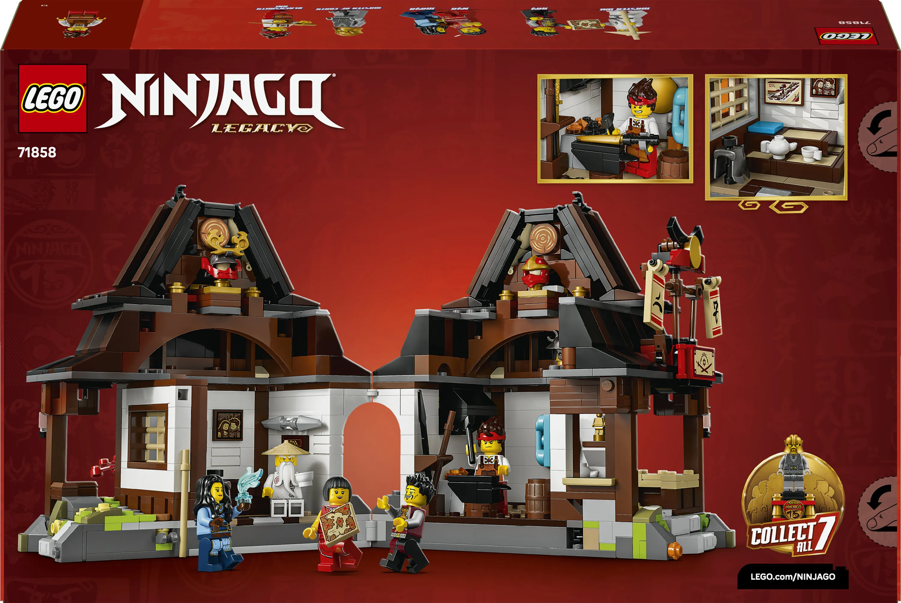 LEGO NINJAGO Four Weapons &mdash; 15-&aring;rsjubileumsutg&aring;va 71858