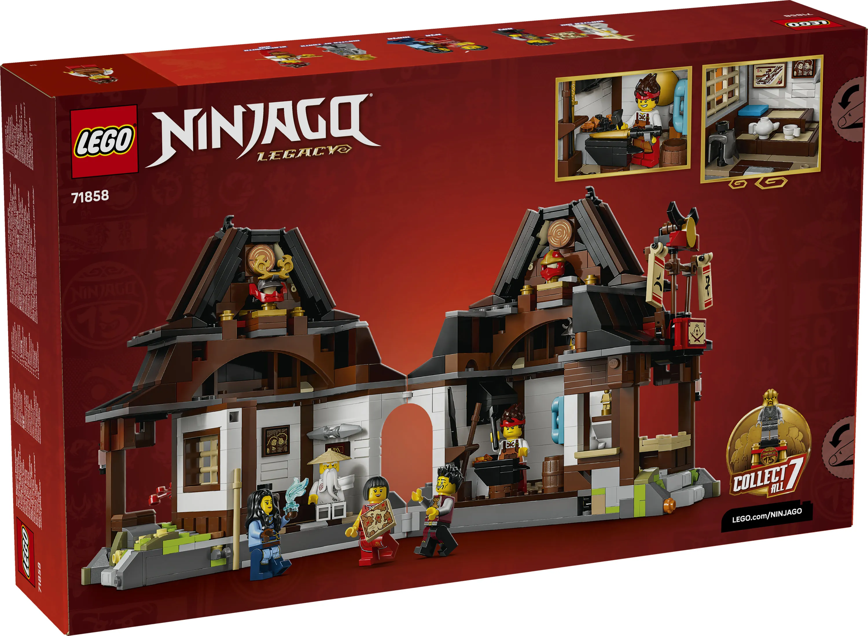 LEGO NINJAGO Four Weapons &mdash; 15-&aring;rsjubileumsutg&aring;va 71858