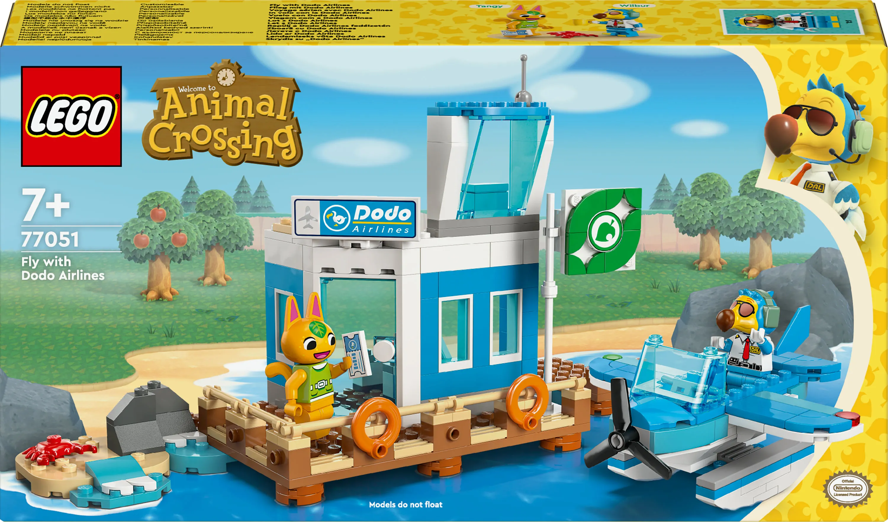 LEGO Animal Crossing Dodo Airlines bjuder in till flygtur 77051