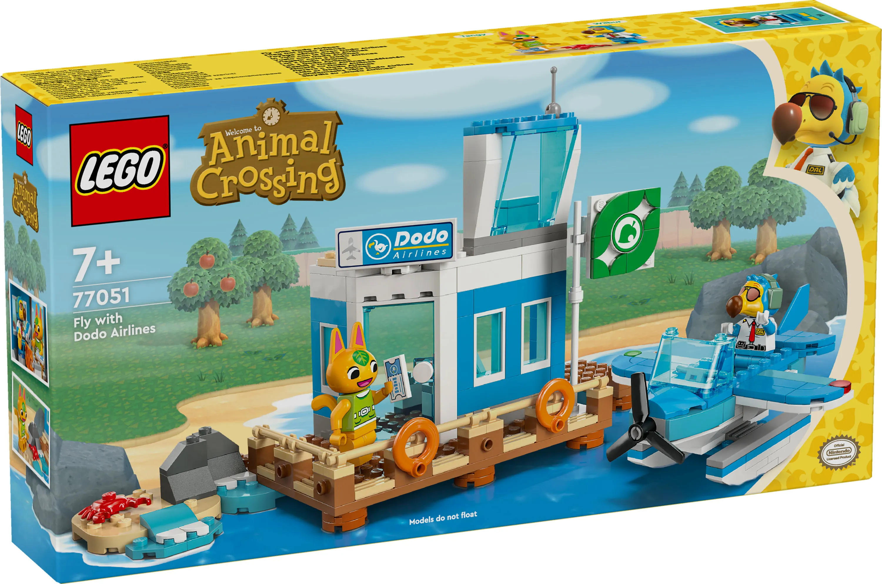 LEGO Animal Crossing Dodo Airlines bjuder in till flygtur 77051