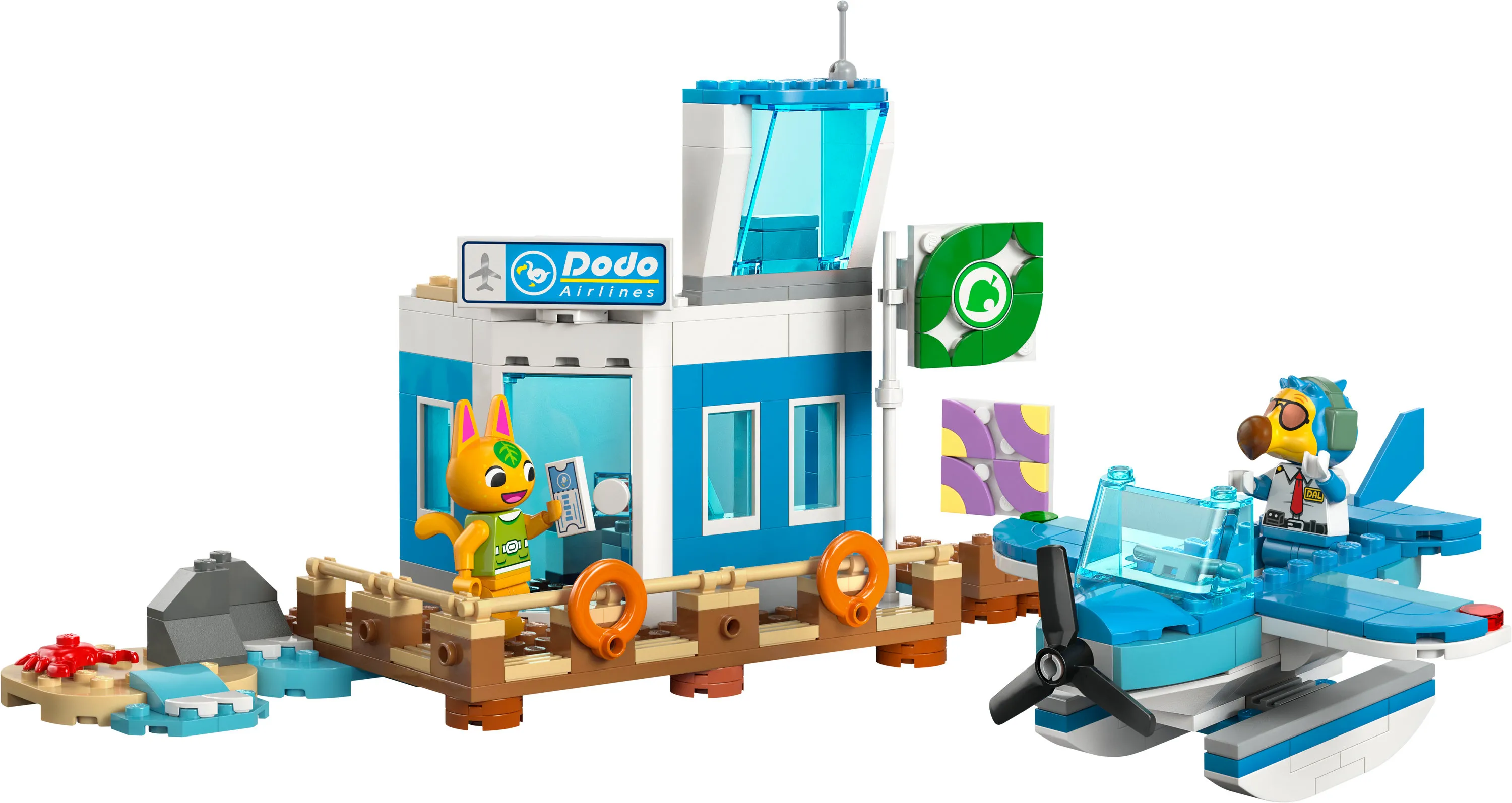 LEGO Animal Crossing Dodo Airlines bjuder in till flygtur 77051