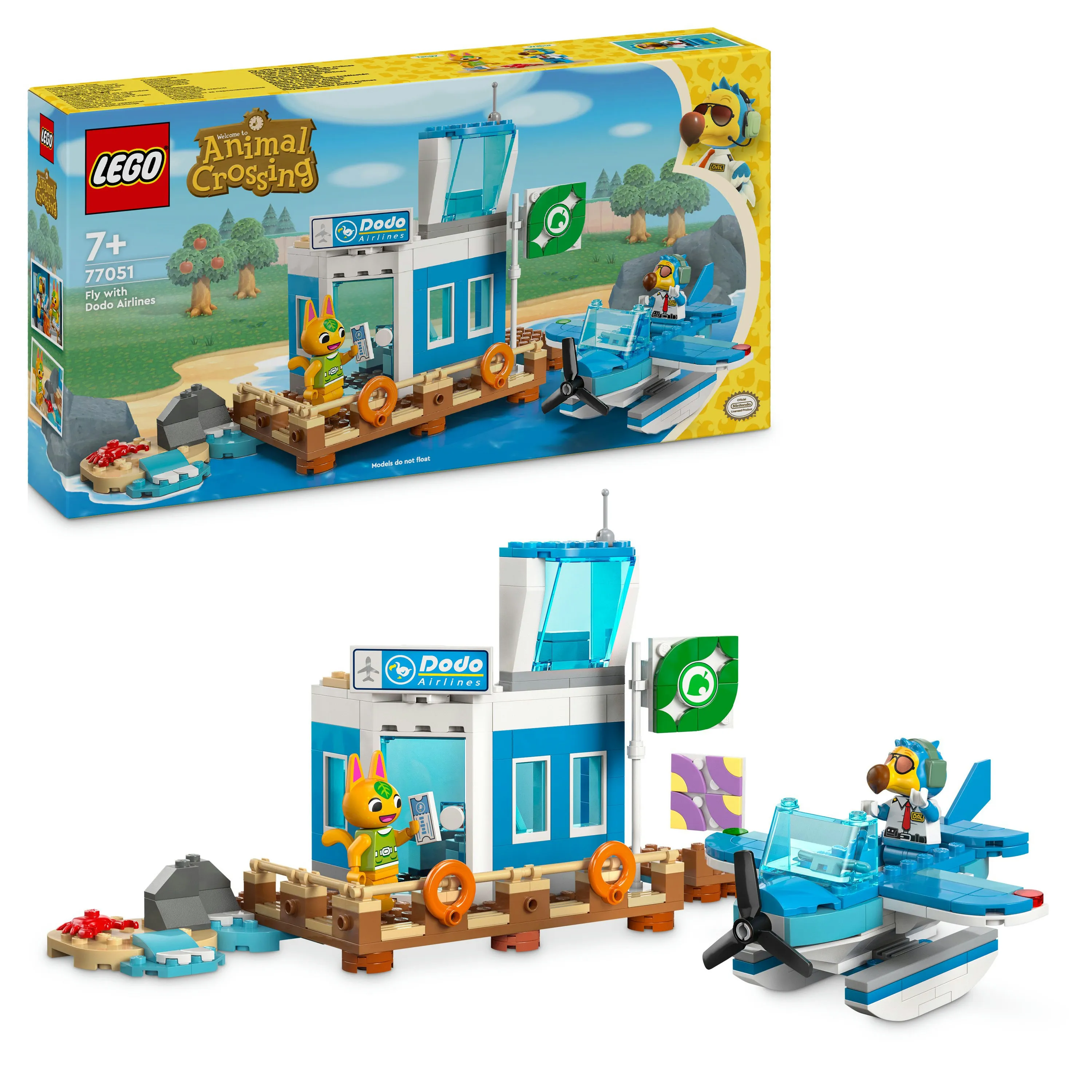 LEGO Animal Crossing Dodo Airlines bjuder in till flygtur 77051