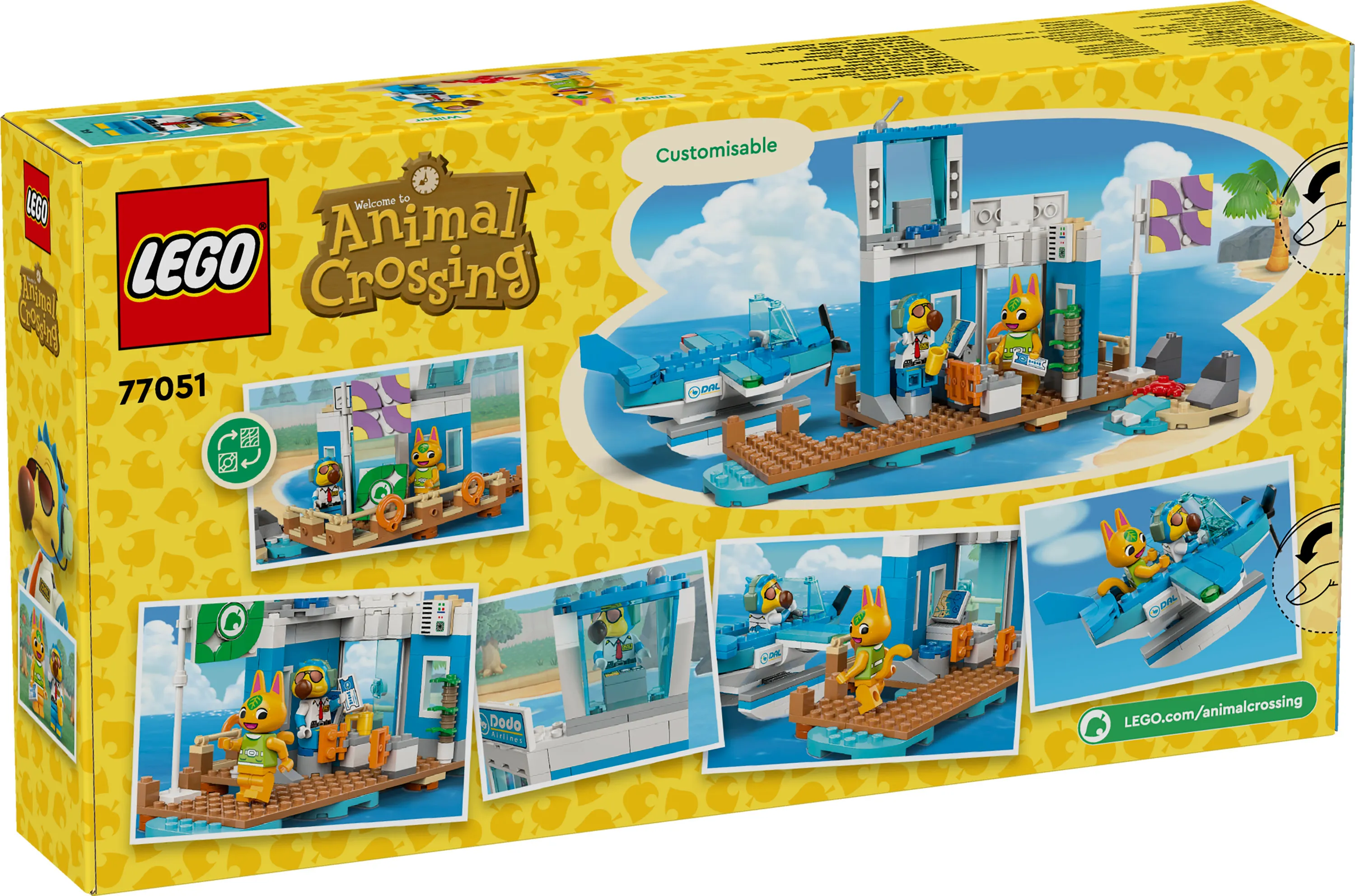 LEGO Animal Crossing Dodo Airlines bjuder in till flygtur 77051