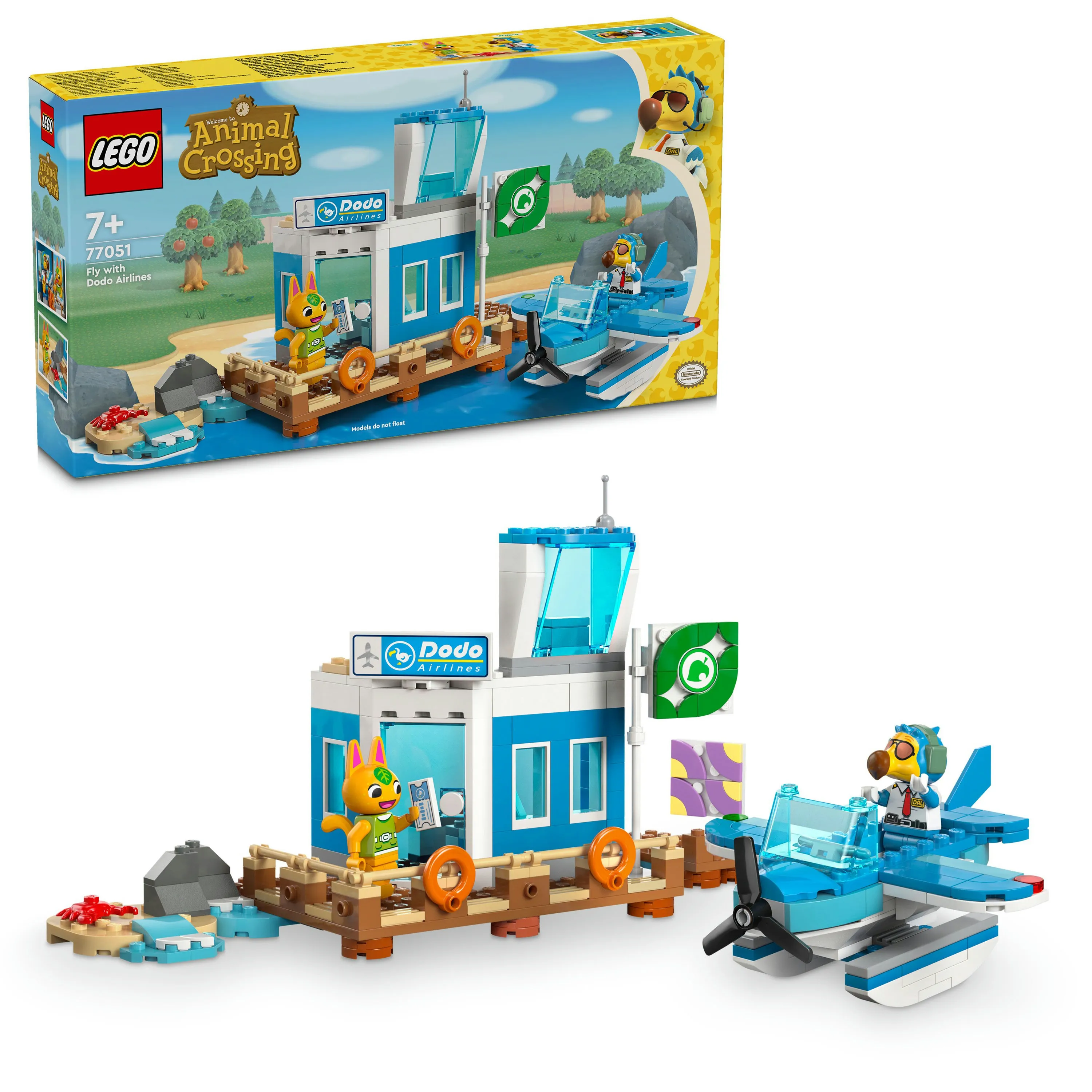 LEGO Animal Crossing Dodo Airlines bjuder in till flygtur 77051