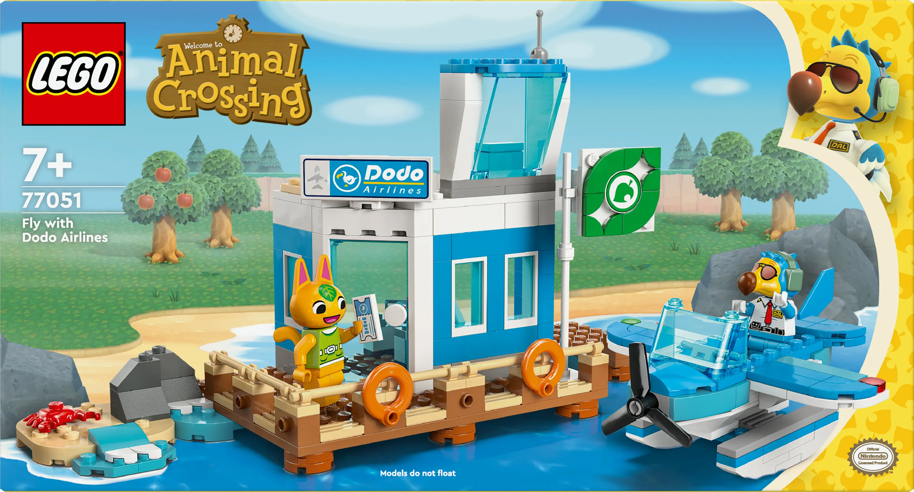 LEGO Animal Crossing Dodo Airlines bjuder in till flygtur 77051