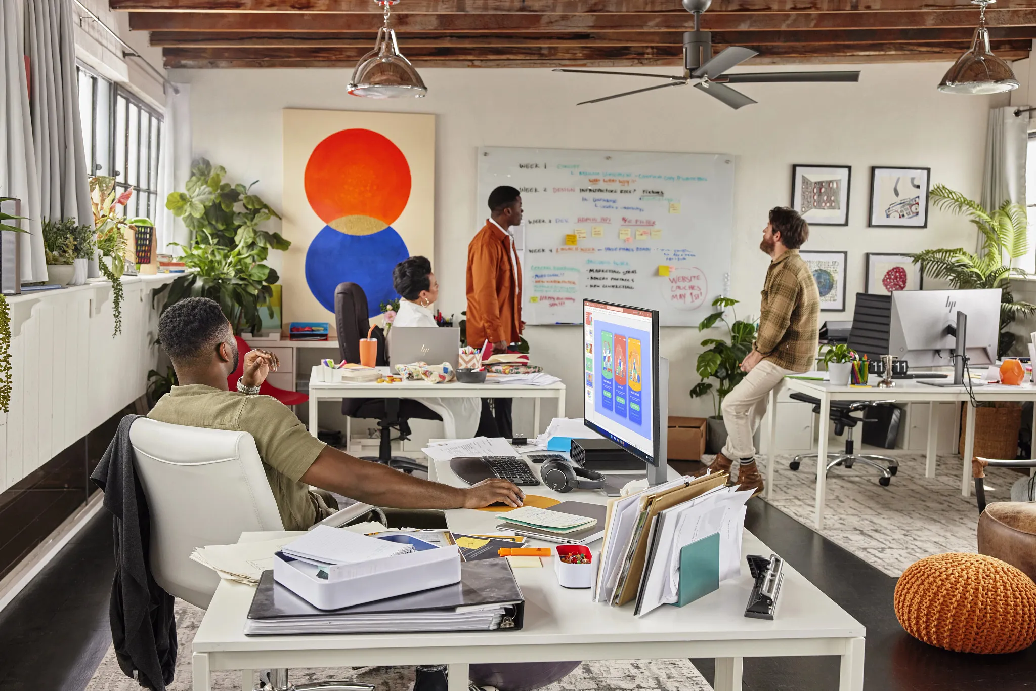 HP 965 Wireless Ergonomic Keyboard, Black