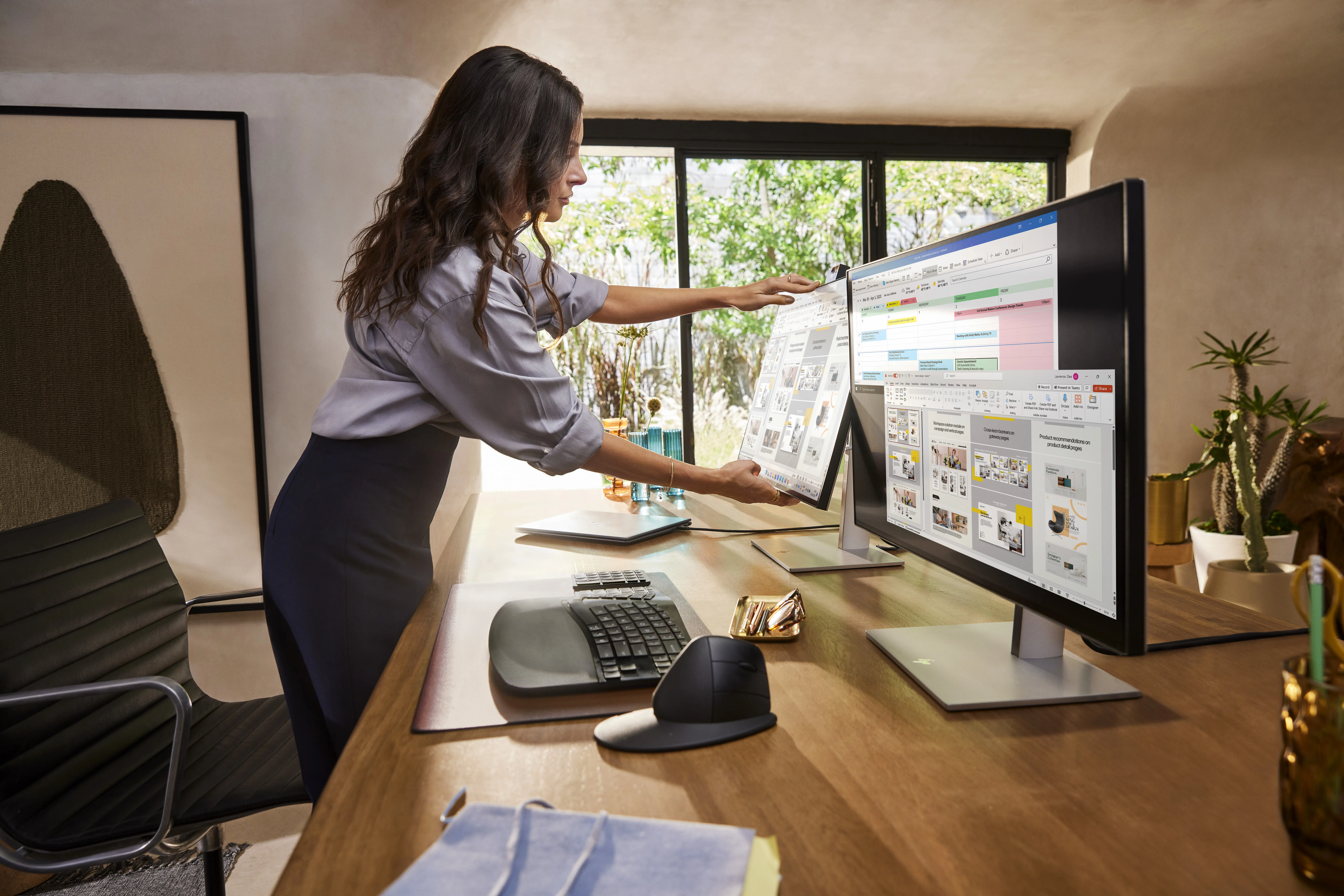 HP 965 Wireless Ergonomic Keyboard, Black