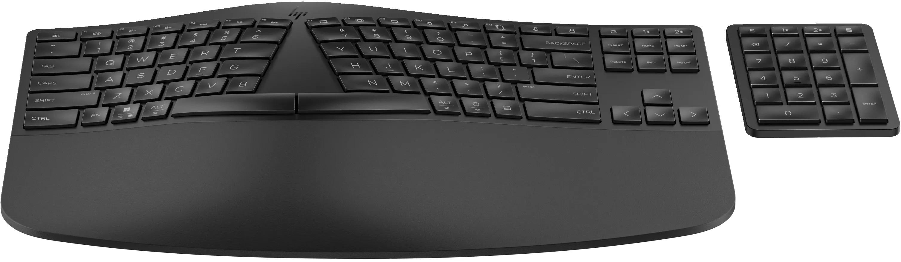 HP 965 Wireless Ergonomic Keyboard, Black