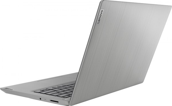 Lenovo IdeaPad 3 14" i3-1005G1, 8 Gt, 256 Gt, Win 10 Home S -kannettava, Harmaa