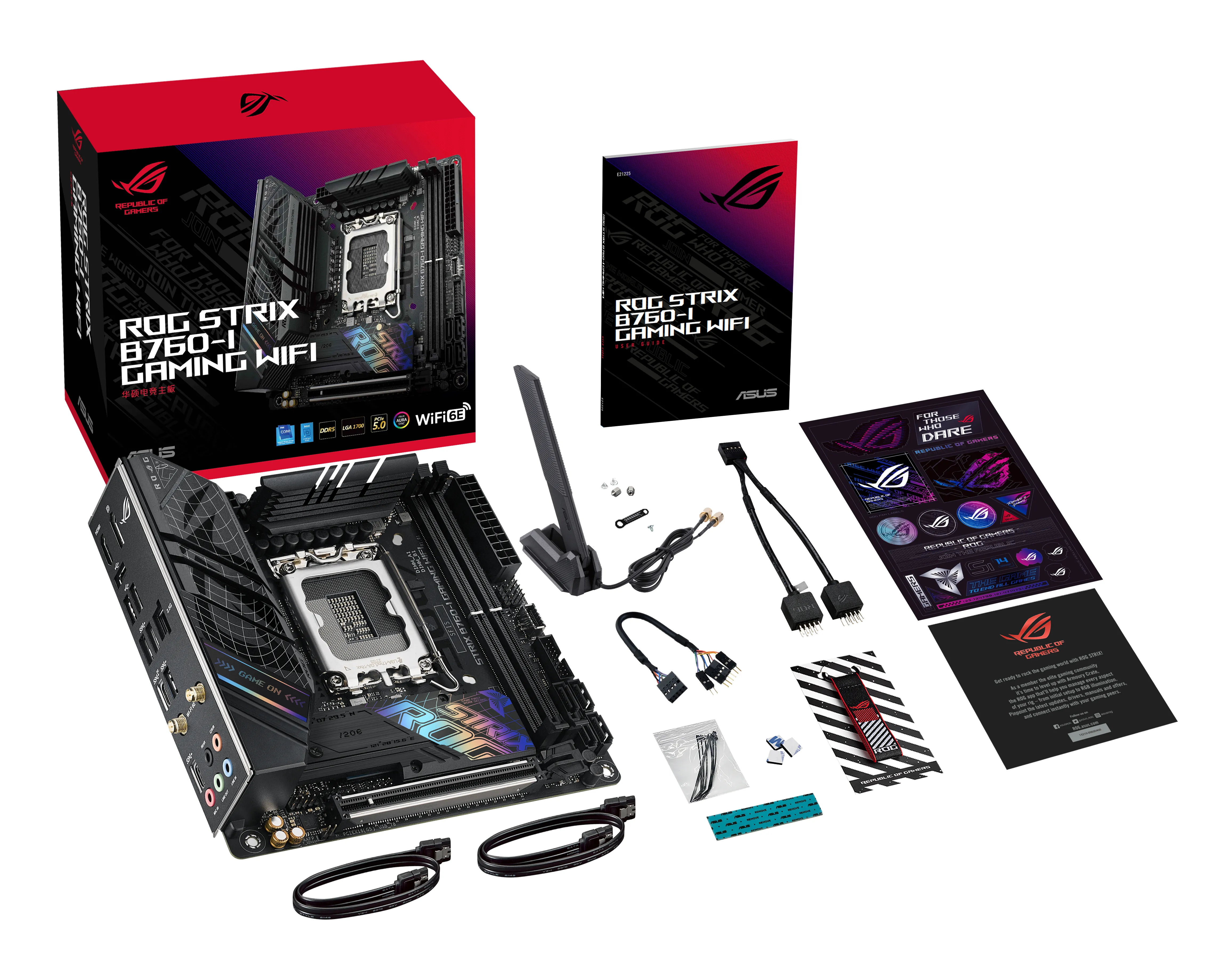 Asus ROG STRIX B760-I GAMING WIFI Mini-ITX-emolevy
