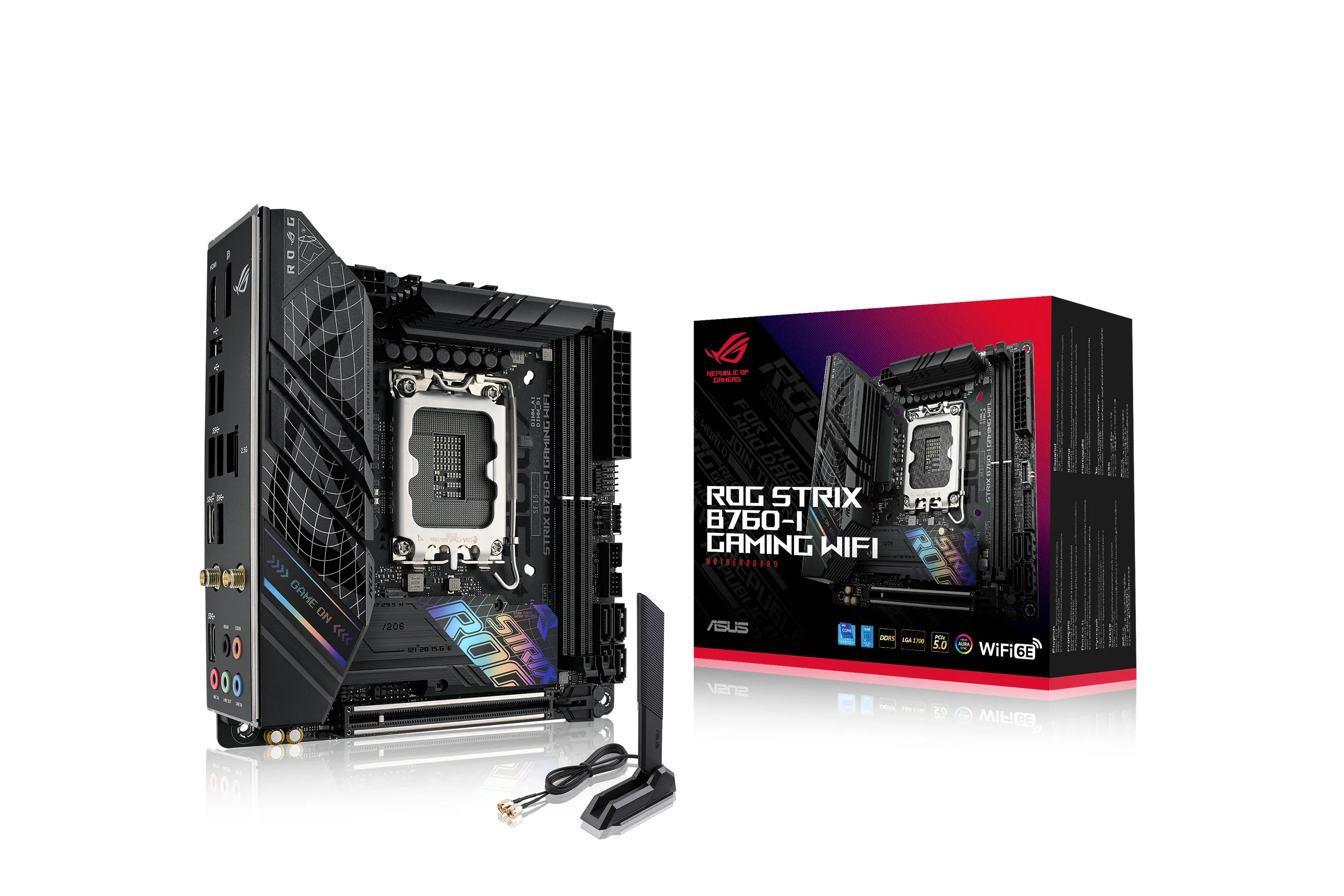 Asus ROG STRIX B760-I GAMING WIFI Mini-ITX-emolevy