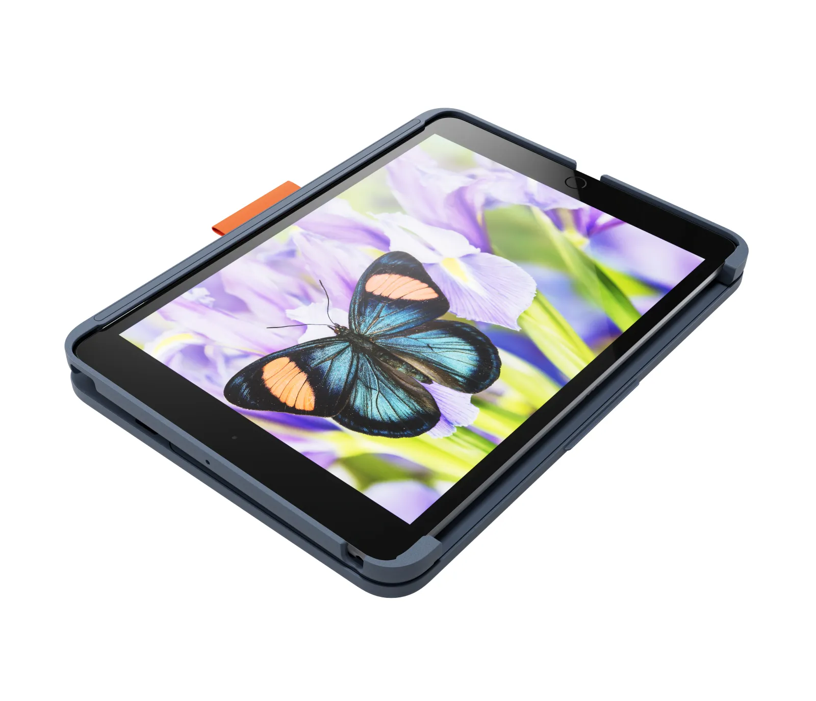 Logitech Rugged Lite for iPad (7th 8th 9th gen), classic blue