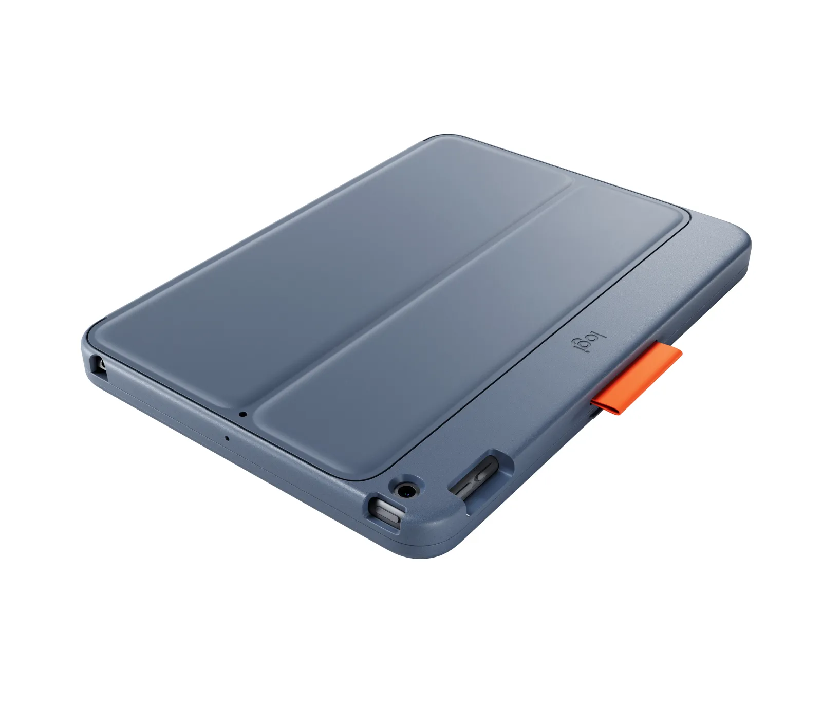 Logitech Rugged Lite for iPad (7th 8th 9th gen), classic blue