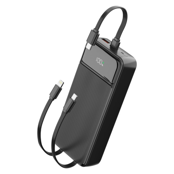 Epico SP21 20000 mAh, 22.5W - powerbank, Black