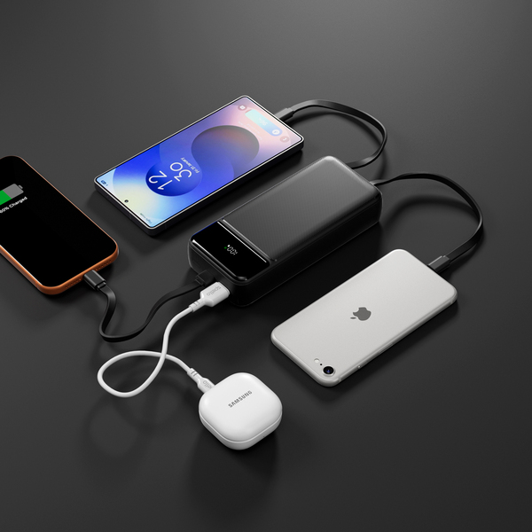 Epico SP21 20000mAh, 22.5W - powerbank, Svart