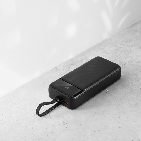 Epico SP21 20000mAh, 22.5W - powerbank, Svart