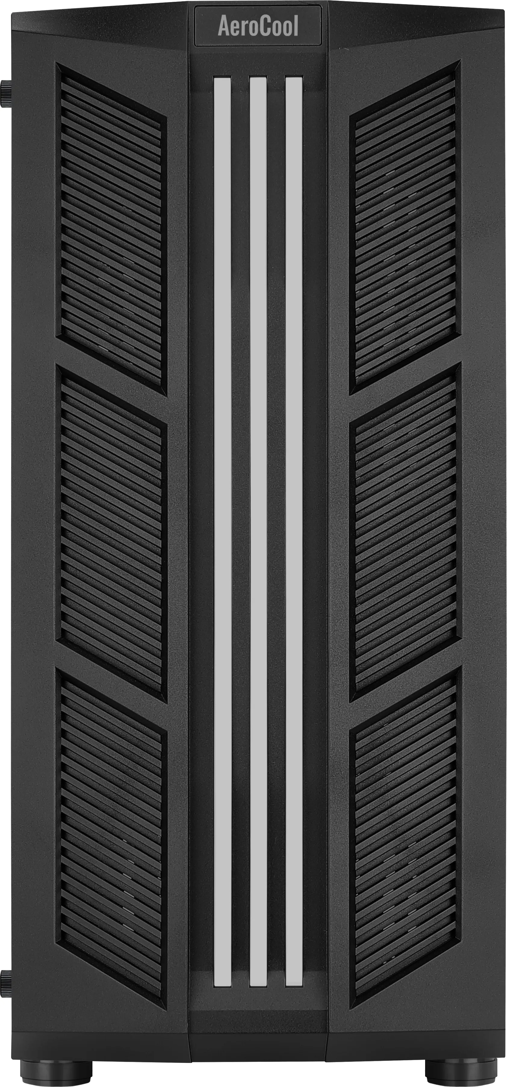 Aerocool Prime V1 Midi-Tower Case with window and RGB lighting, Black