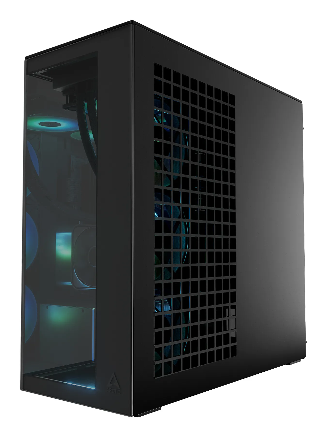 ARCTIC Xtender VG Midi-Tower Case with window and RGB lighting, Black