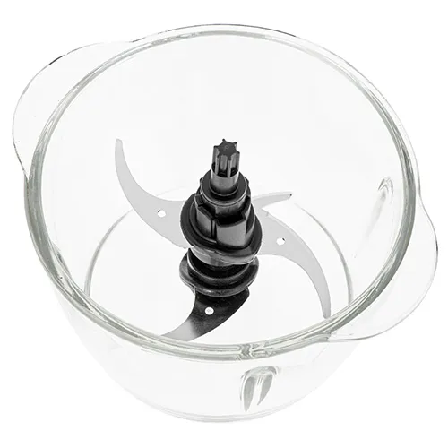 Adler AD 4082 Chopper, Glass Bowl, 1.2 Liters, 550 Watts, Black / Grey / Silver