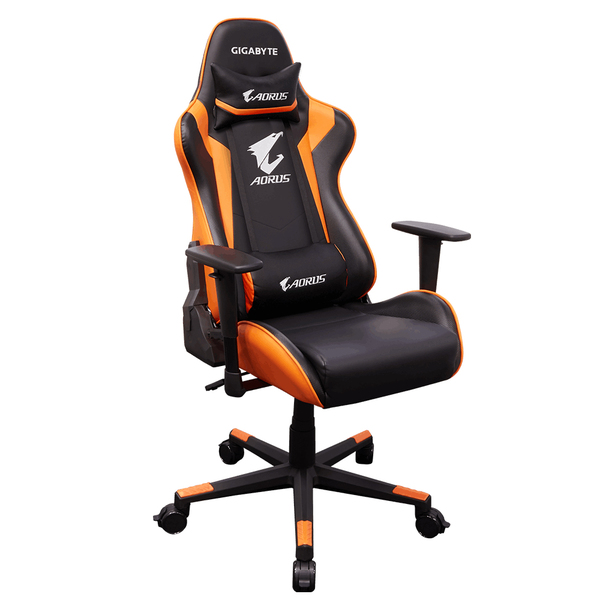 Gigabyte Aorus AGC300 Gaming Chair - Black Orange