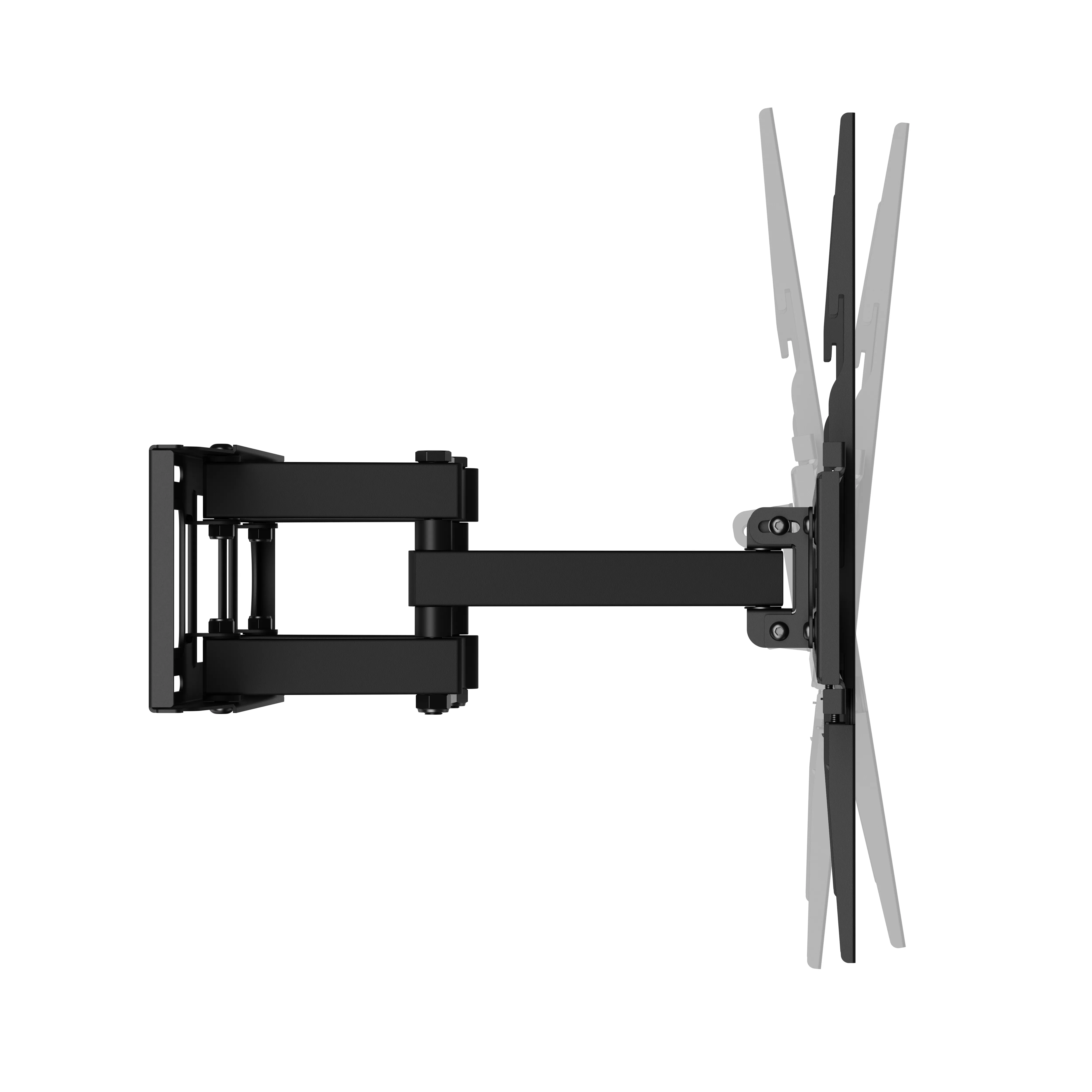 DELTACO ARM-1203-B Full-motion-sein&auml;kiinnike 37-80" televisioille, 40 kg, Musta