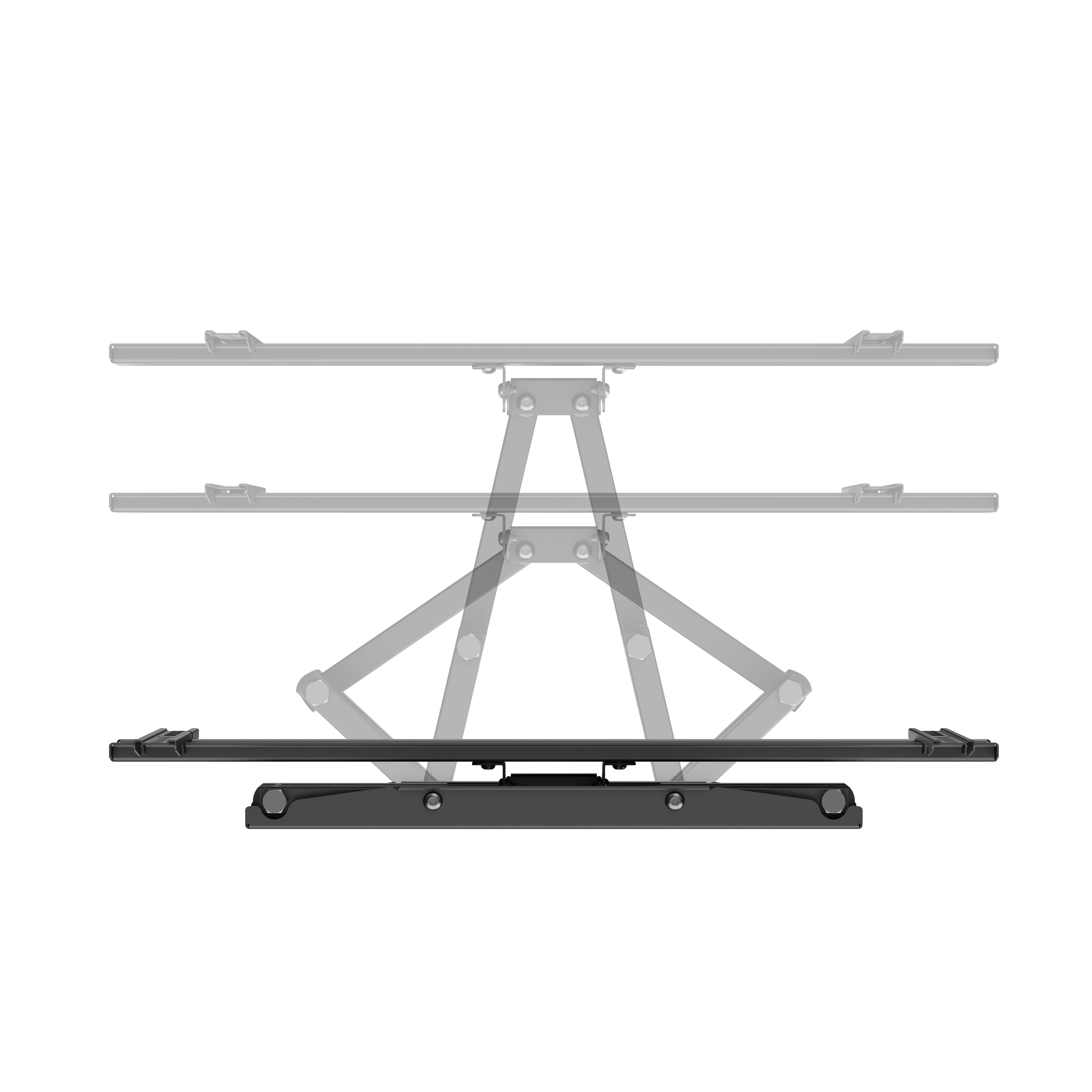 DELTACO ARM-1203-B Full-motion-sein&auml;kiinnike 37-80" televisioille, 40 kg, Musta