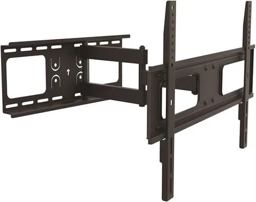 DELTACO seinäkiinnike tv/näyttö, 32"-75",  max 50kg, 3 johdinta, musta