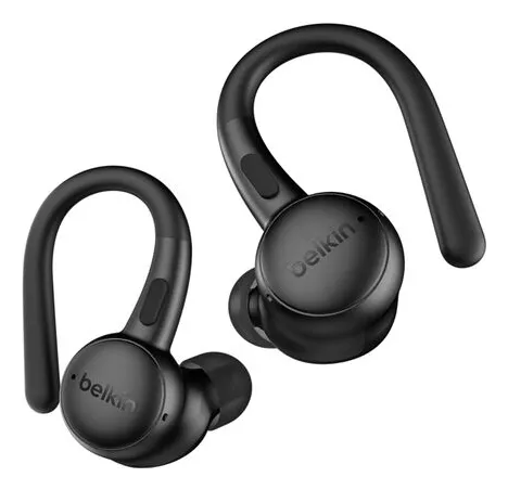 Belkin SoundForm Activefit Sports tr&aring;dl&ouml;sa in-ear h&ouml;rlurar, svart