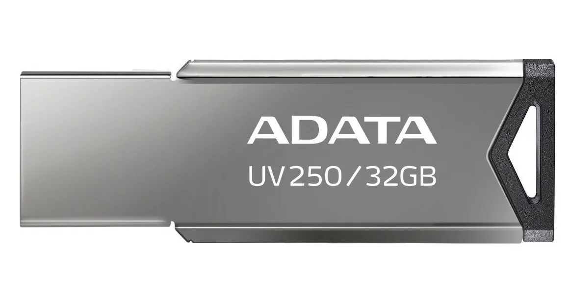 A-DATA UV250 USB 2.0 32 Gt -muistitikku, hopea