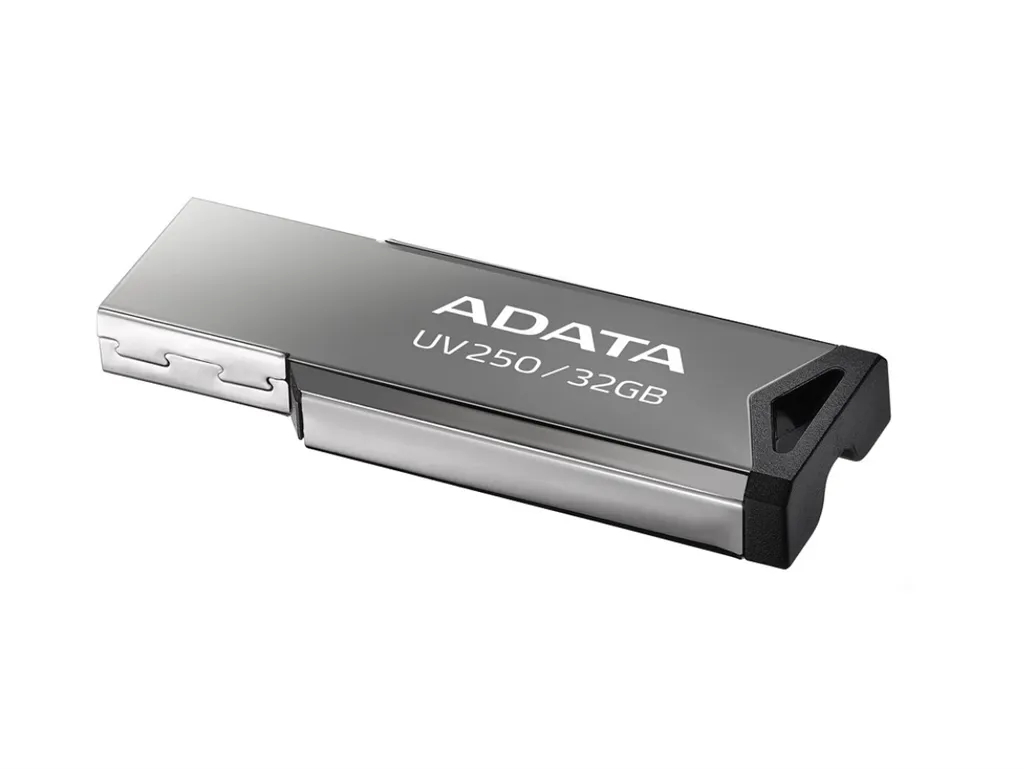A-DATA UV250 USB 2.0 32 Gt -muistitikku, hopea