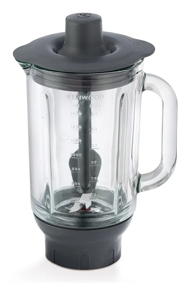 Kenwood KAH359GL 1,6l lasinen ThermoResist tehosekoitin Chef ja Major yleiskoneisiin