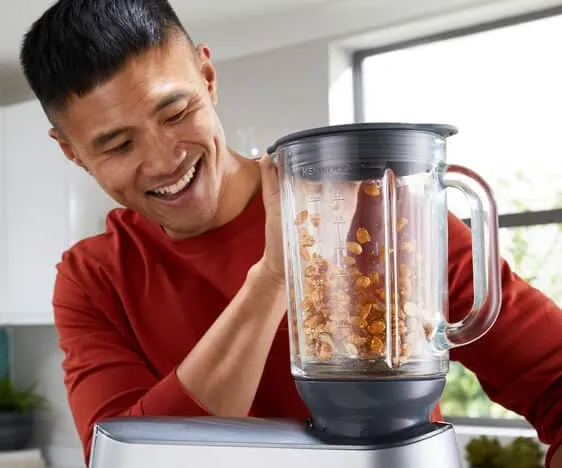 Kenwood KAH359GL 1,6l lasinen ThermoResist tehosekoitin Chef ja Major yleiskoneisiin