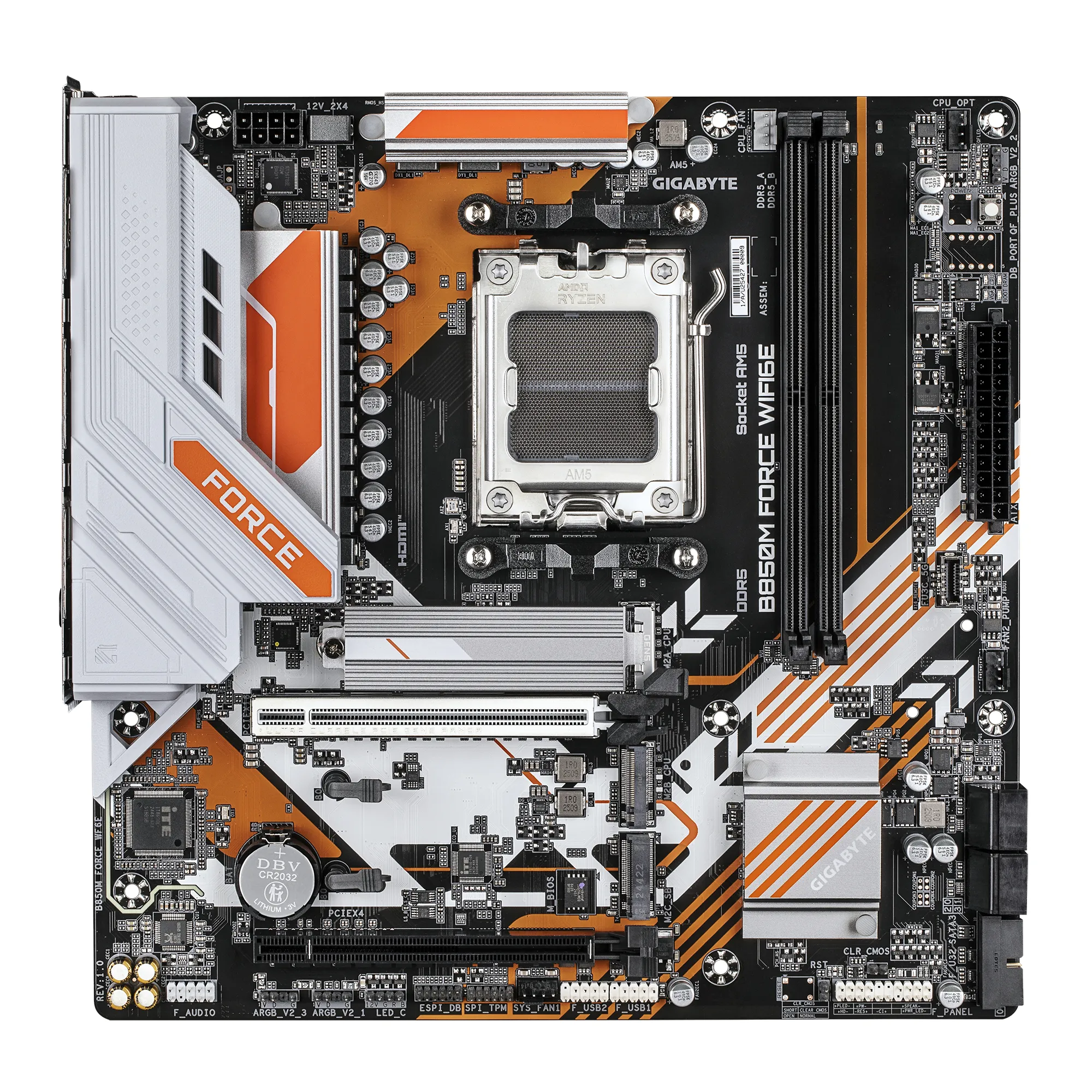 Gigabyte B850M FORCE WiFi 6E AM5 mATX moderkort