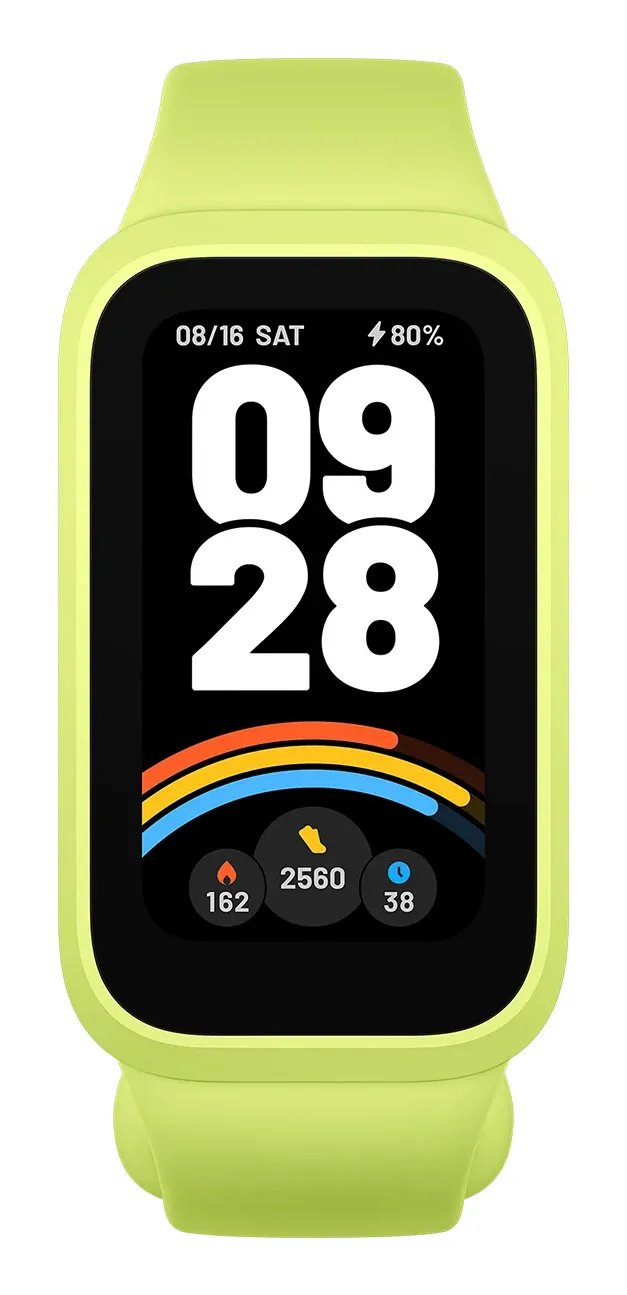 Xiaomi Smart Band 9 Active 45.9mm TFT aktivitetsarmband, svart