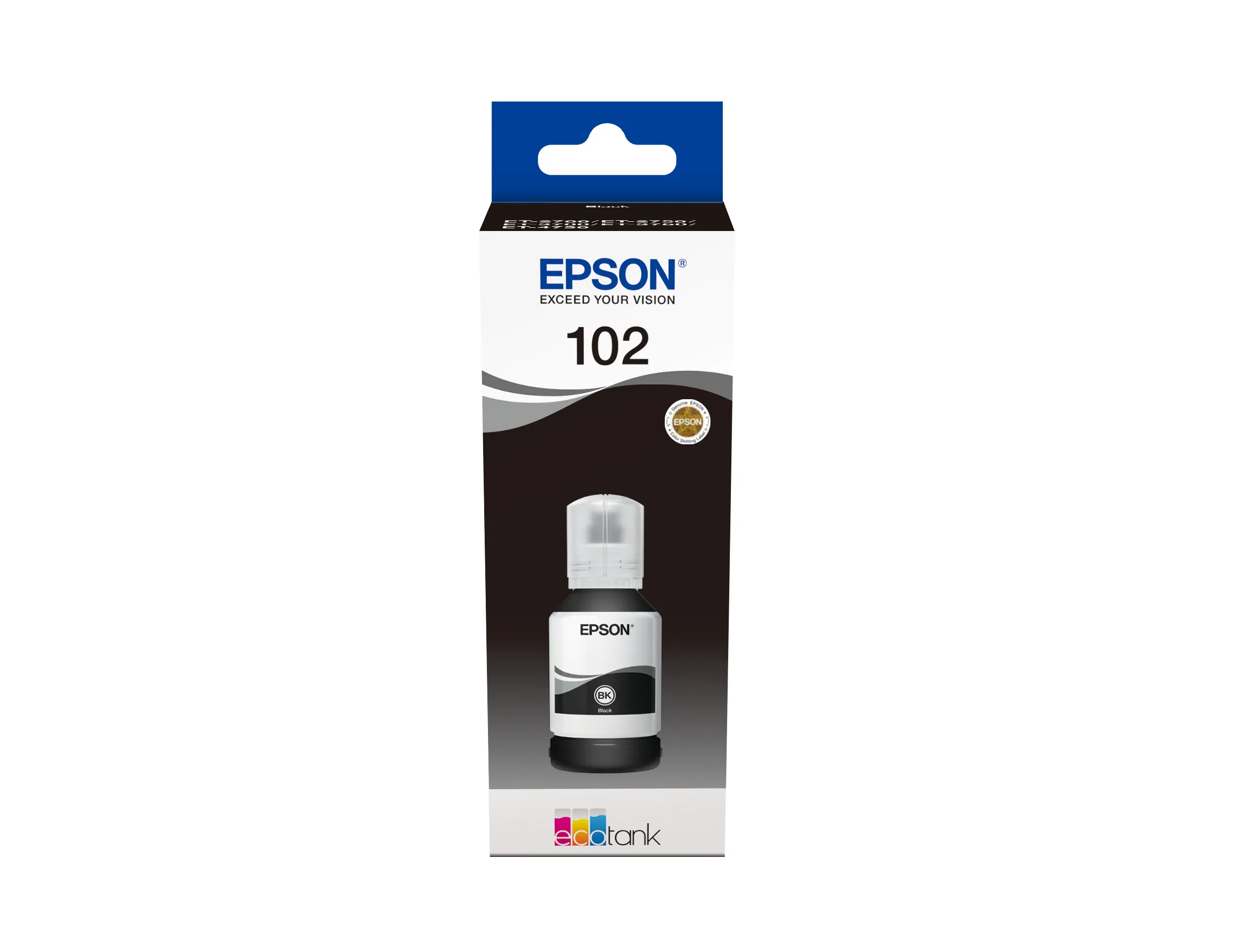 Epson 102 EcoTank - ink bottle, Black 127ml